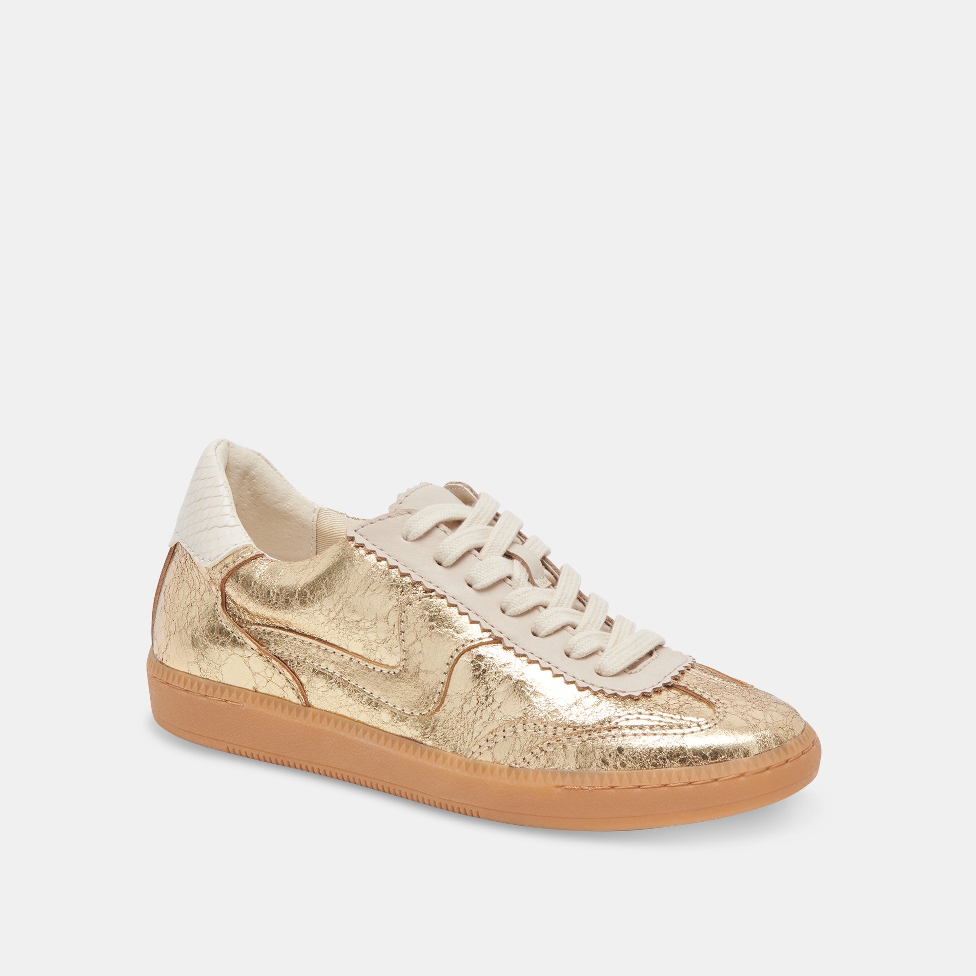 Notice Gold Distressed Sneaker