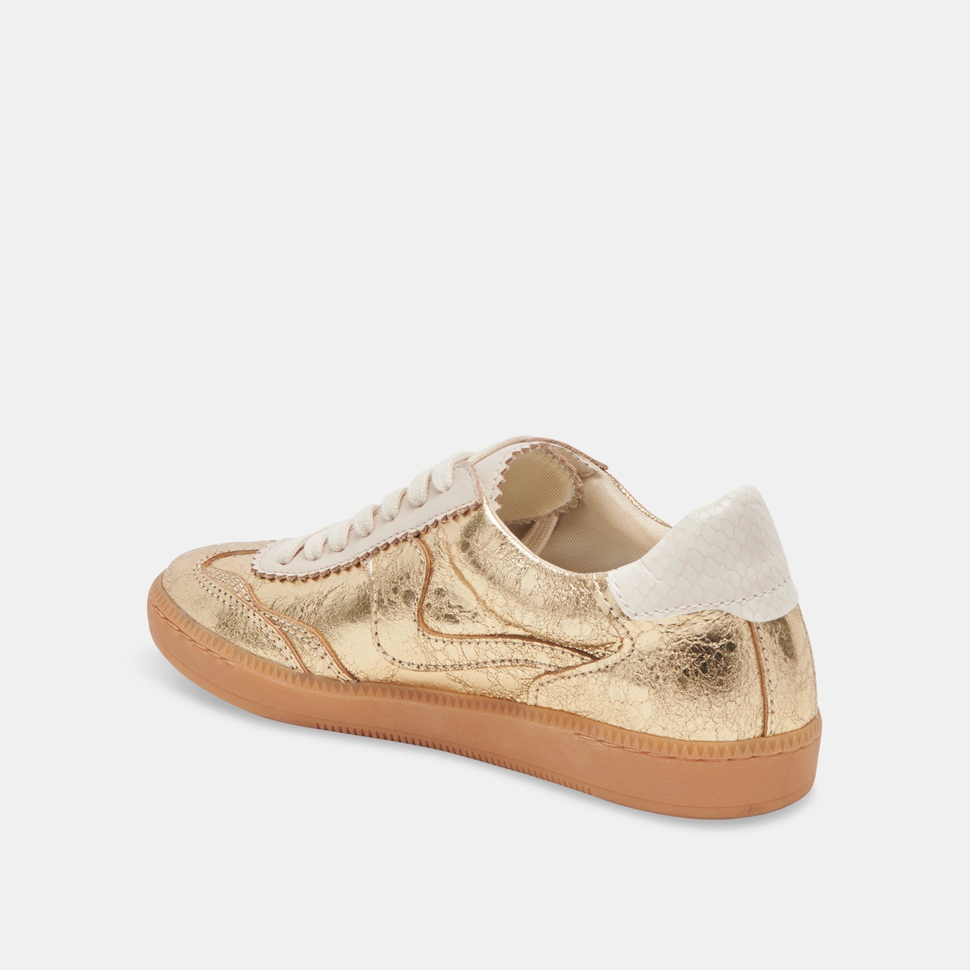 Notice Gold Distressed Sneaker