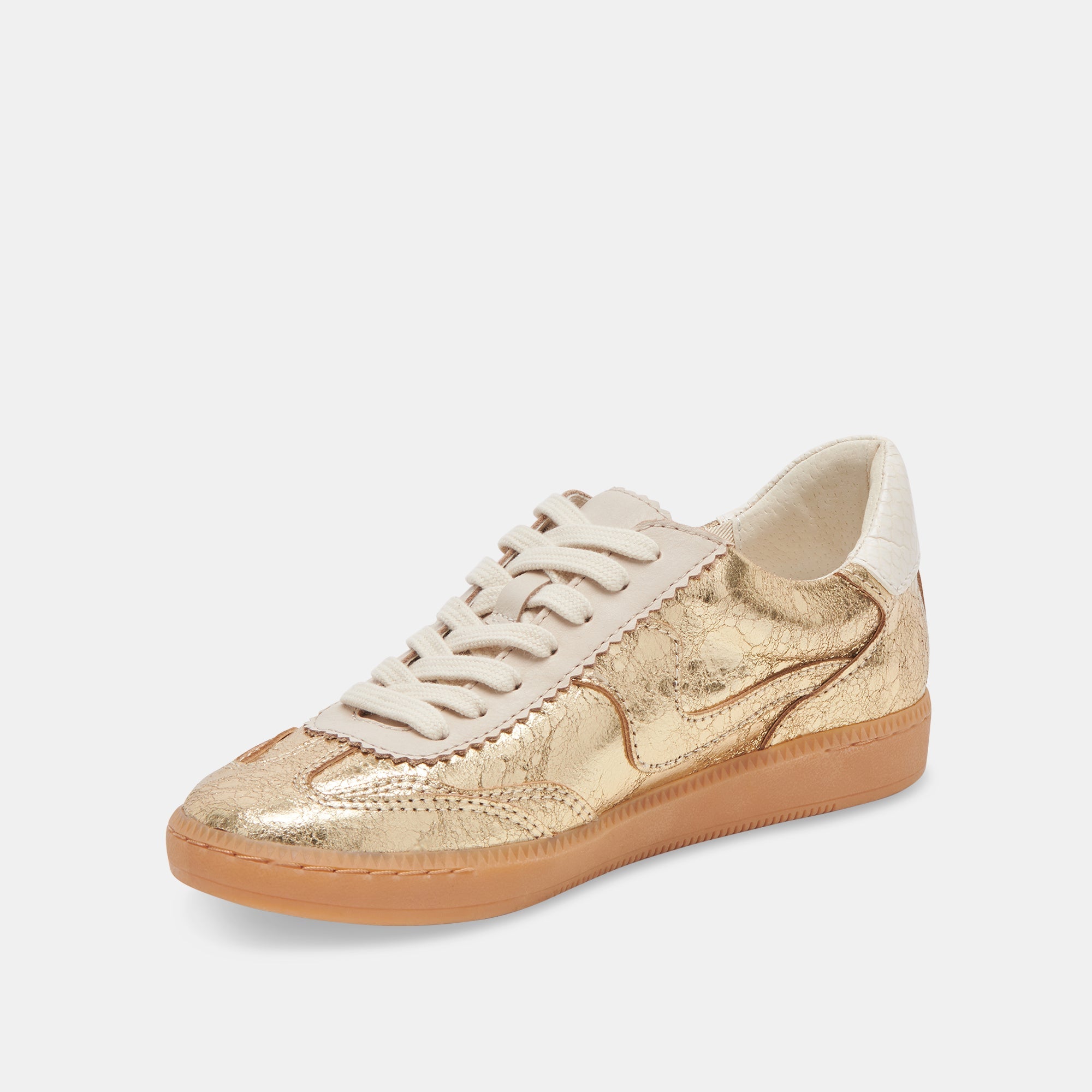 Notice Gold Distressed Sneaker