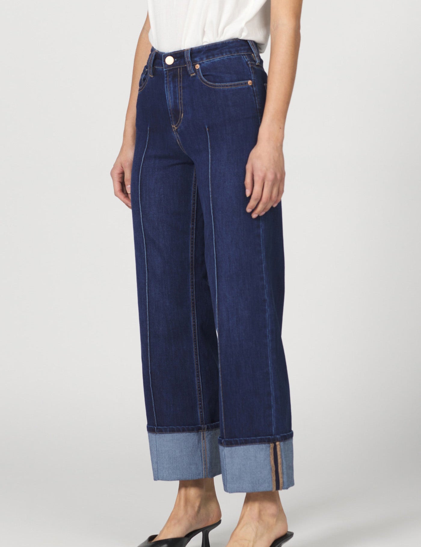 Holly Cuffed Denim - Star Demand