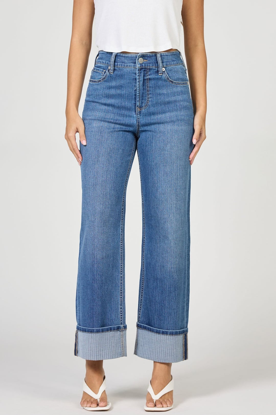 Holly Denim in Abbey Road Stripe