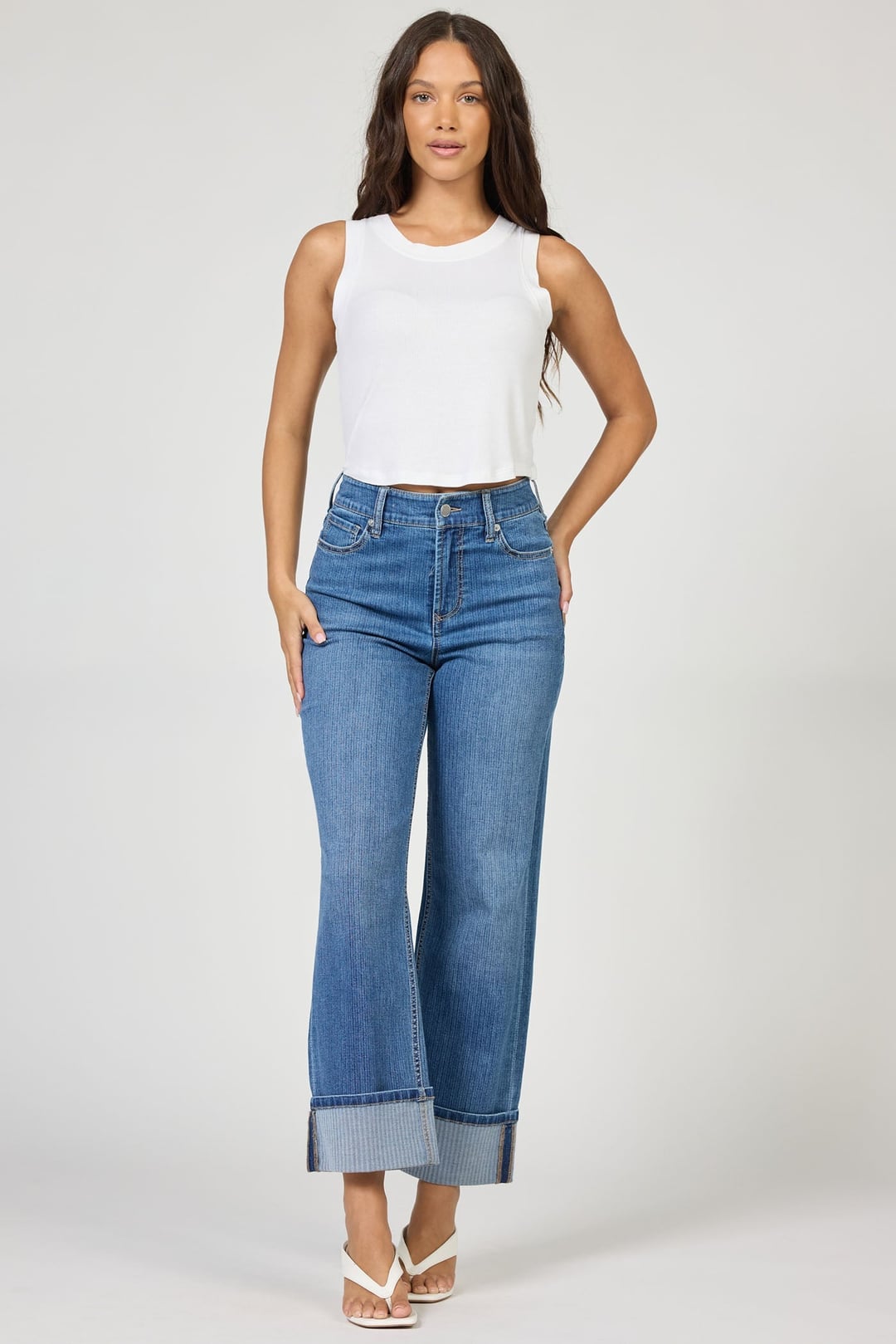 Holly Denim in Abbey Road Stripe