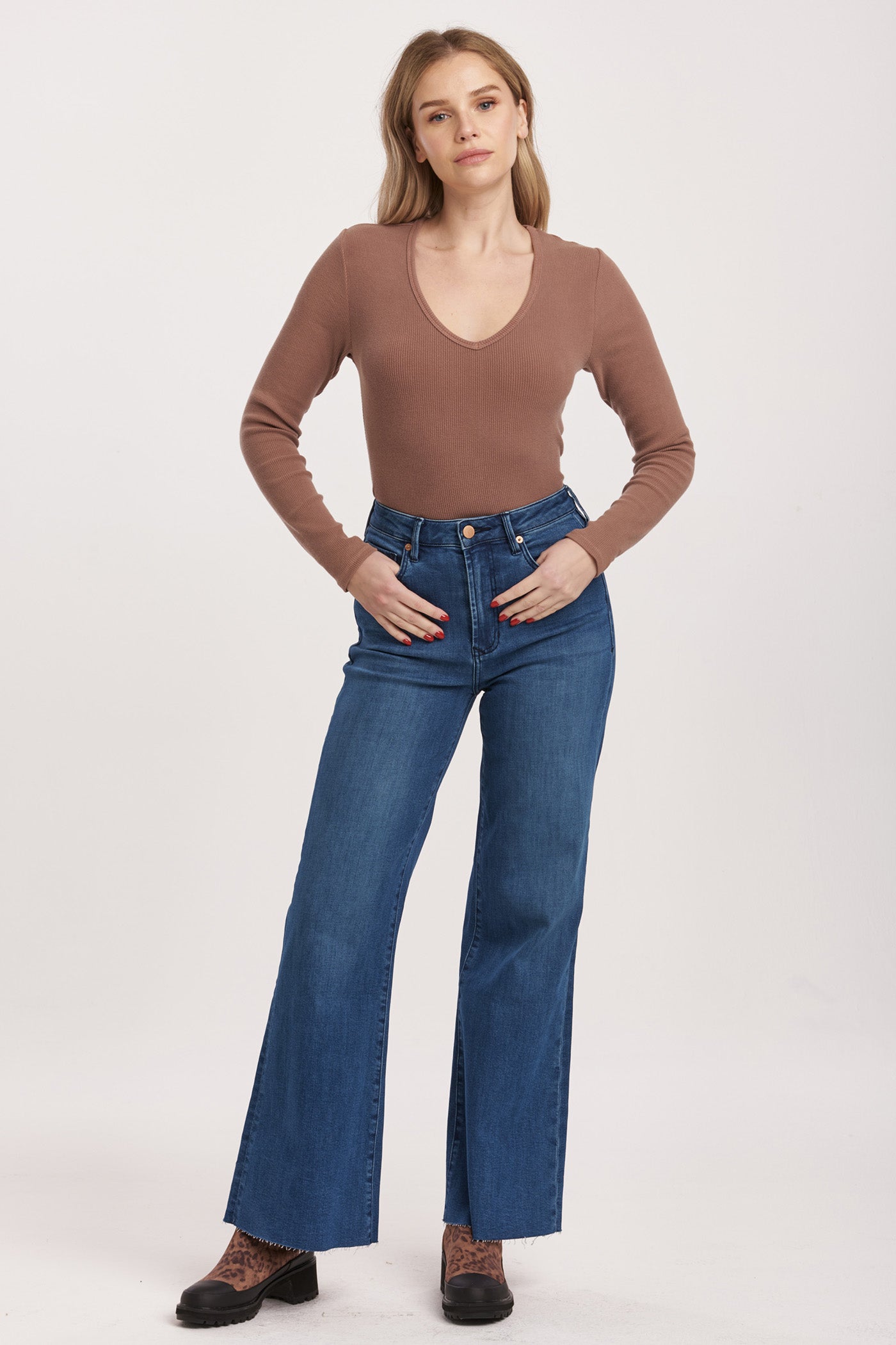 Fiona Wide Leg Jeans