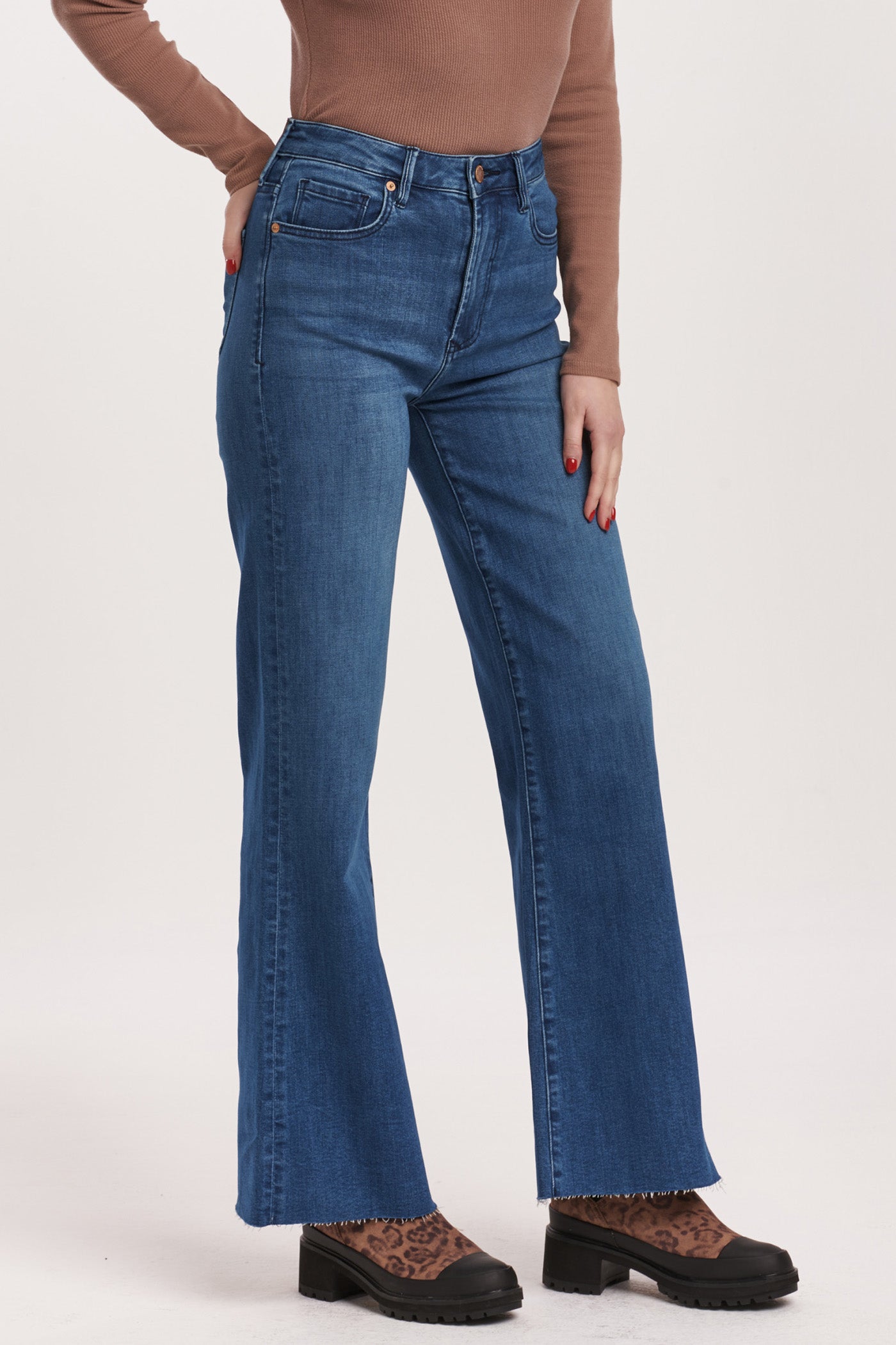 Fiona Wide Leg Jeans