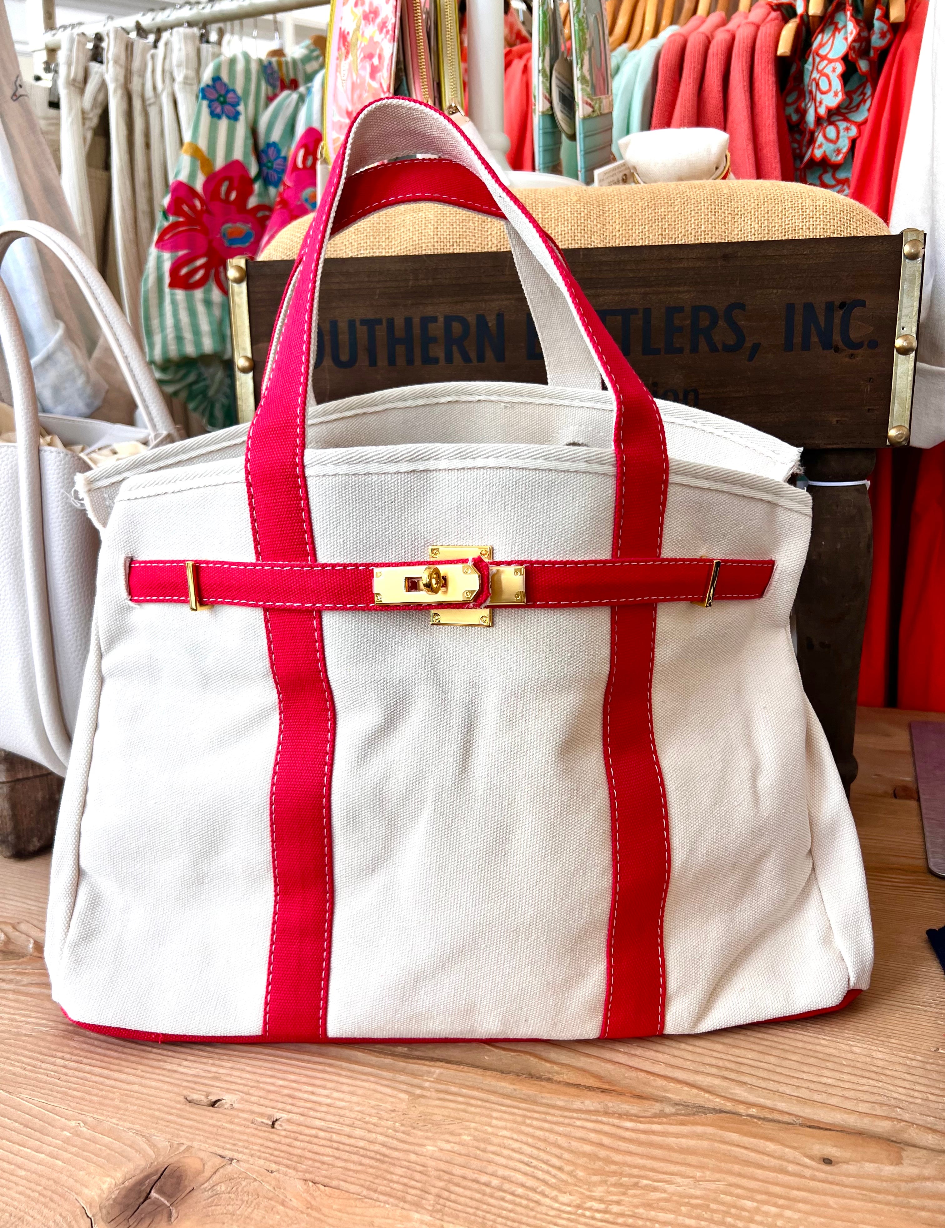 Weekender Distressed Boatkin Tote