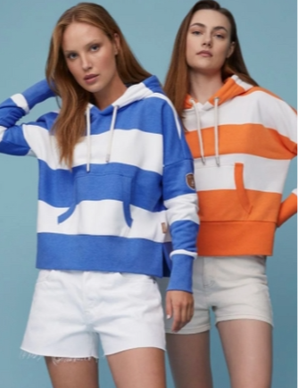 Wanakome Hydron Stripe Hoodie - FINAL SALE
