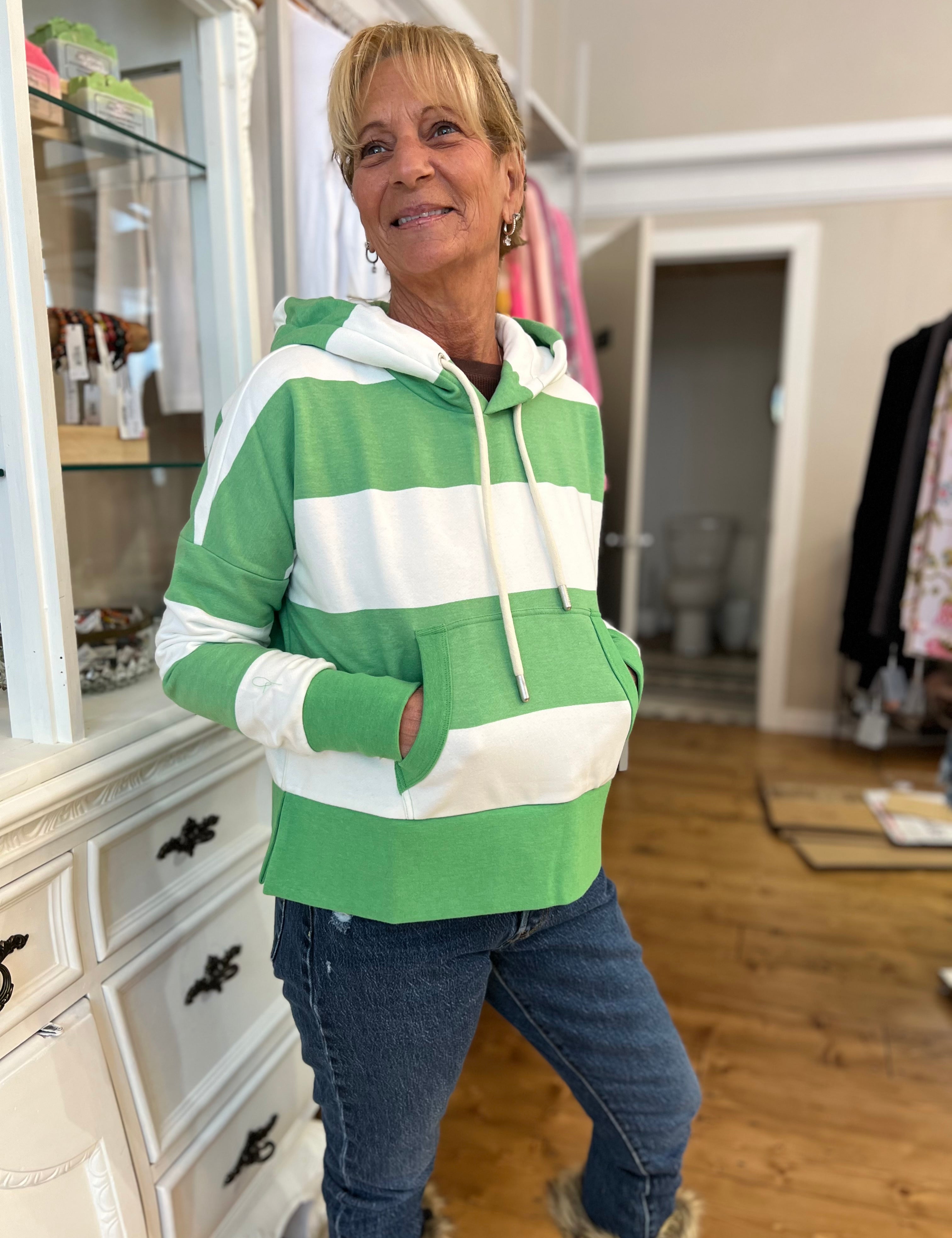 Wanakome Hydron Stripe Hoodie - FINAL SALE