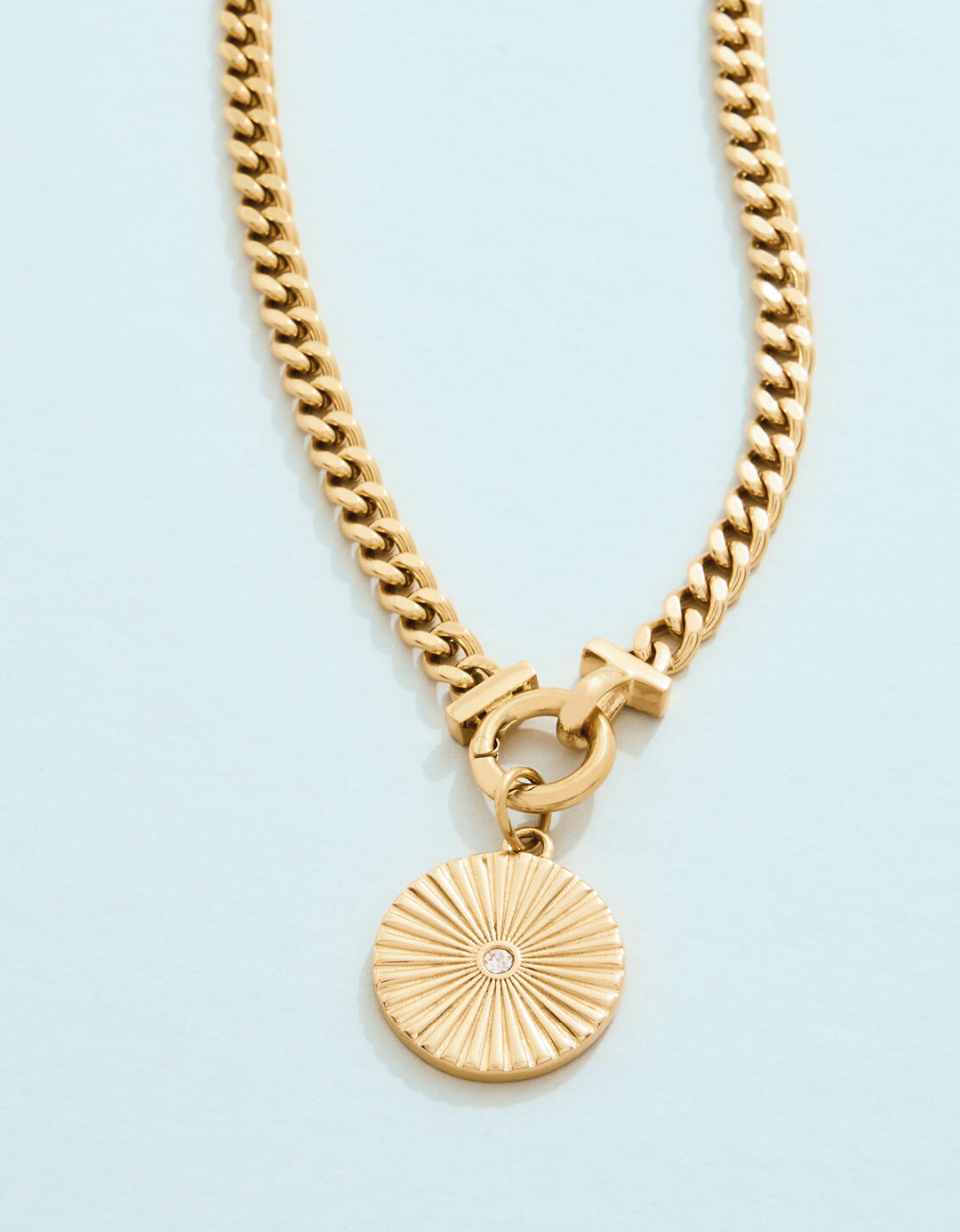 Spartina Radiant Medallion Necklace