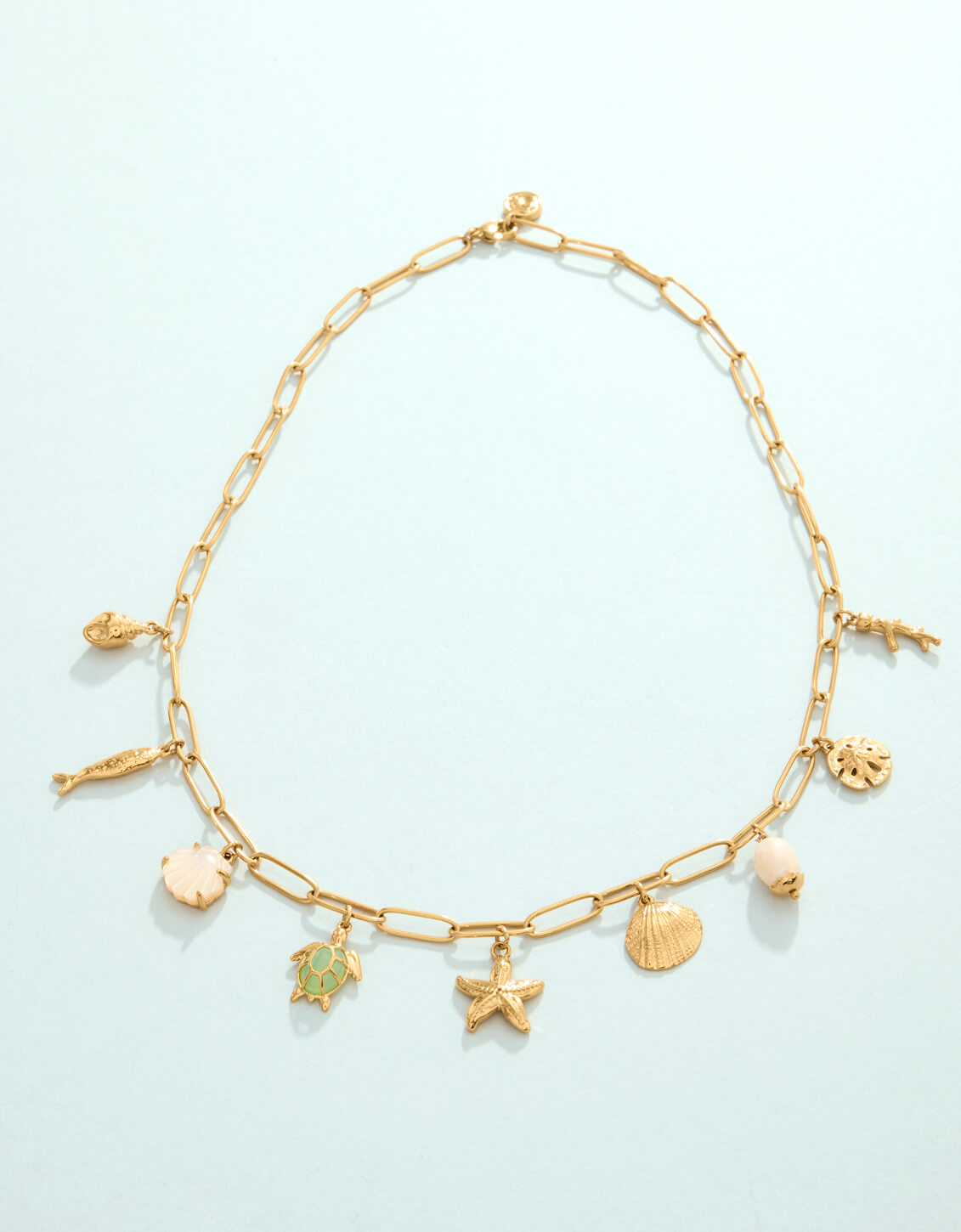 Spartina Seashore Charm Necklace