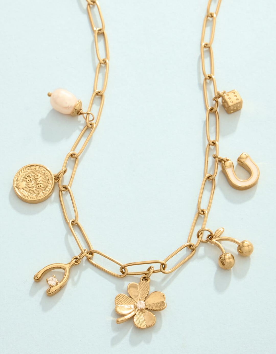 Spartina Feeling Lucky Charm Necklace