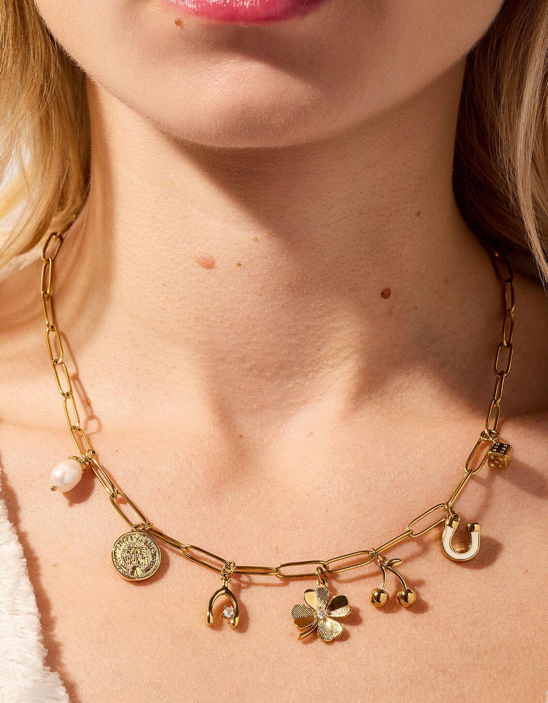 Spartina Feeling Lucky Charm Necklace