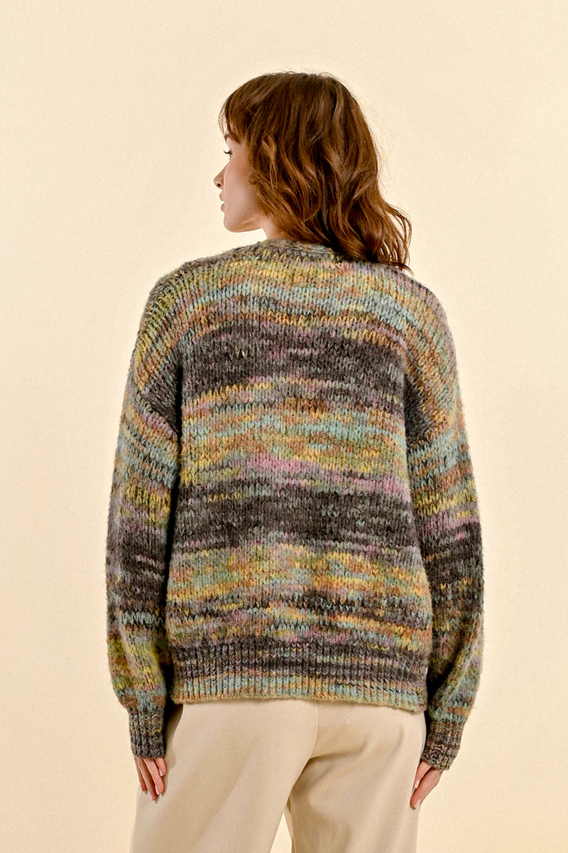 Knitted Cardigan Sweater