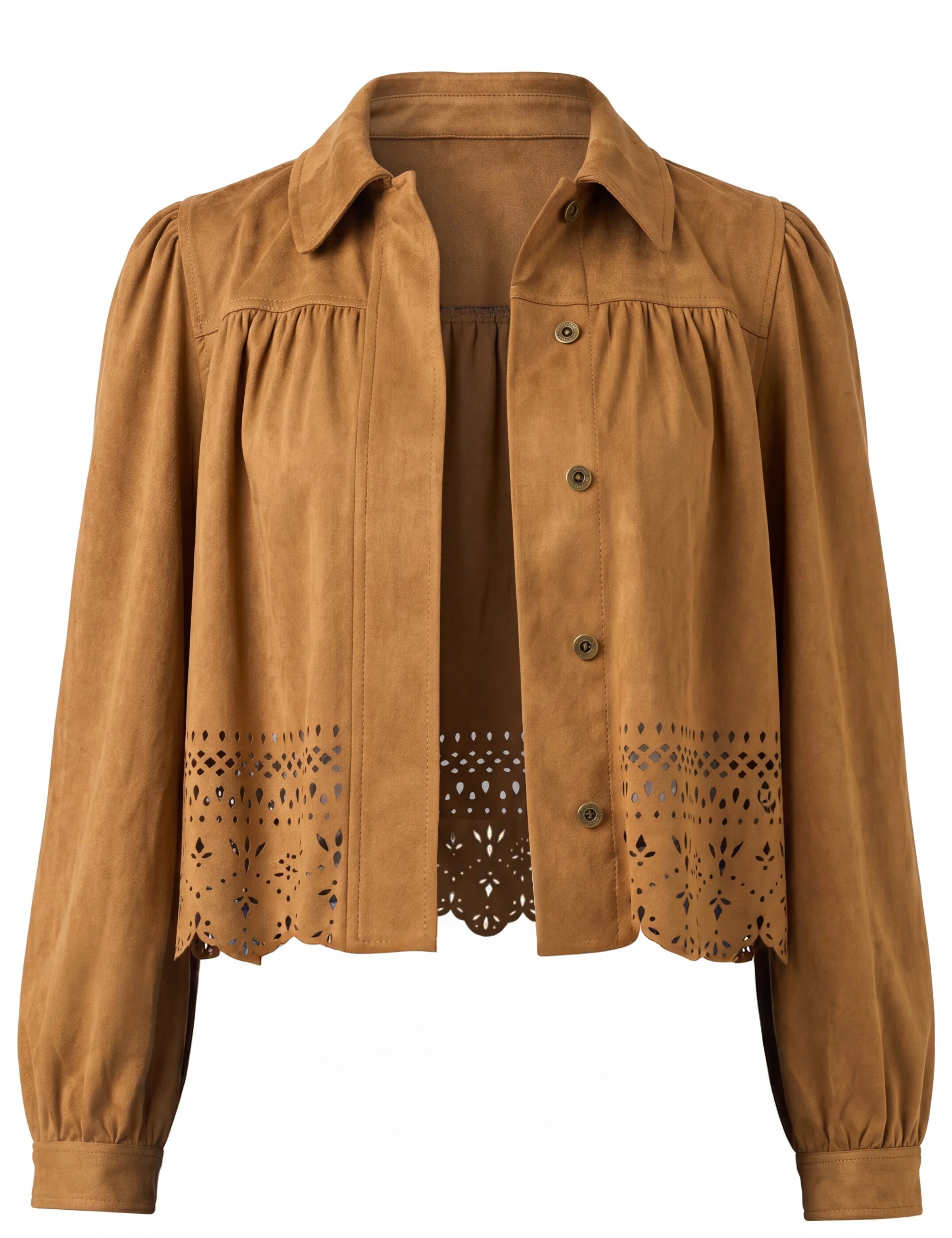 Hannah Laser Cut Jacket