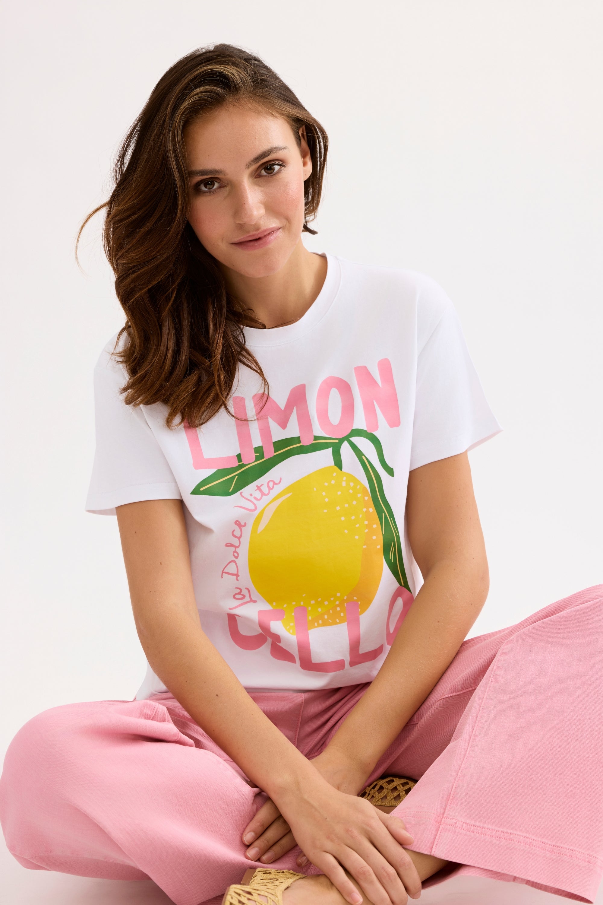 Leo & Ugo Graphic Lemon Tee
