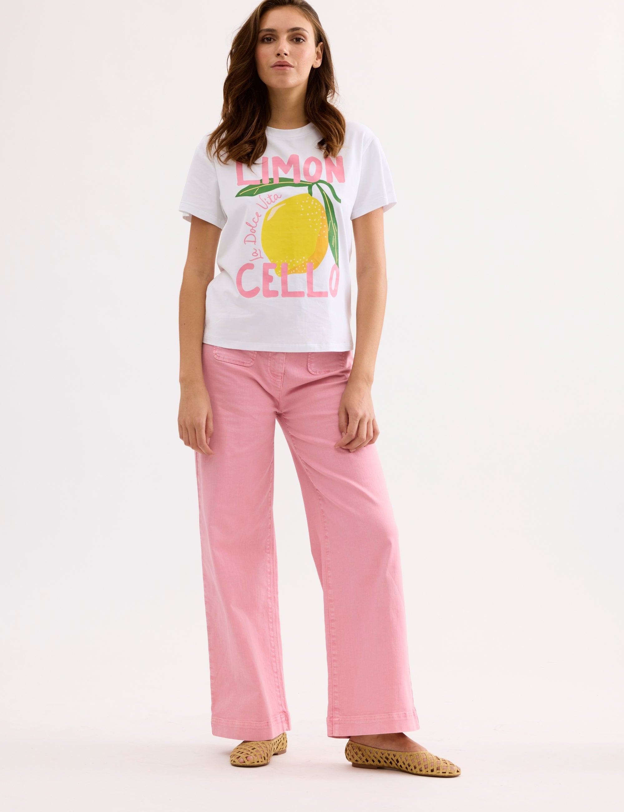 Leo & Ugo Graphic Lemon Tee