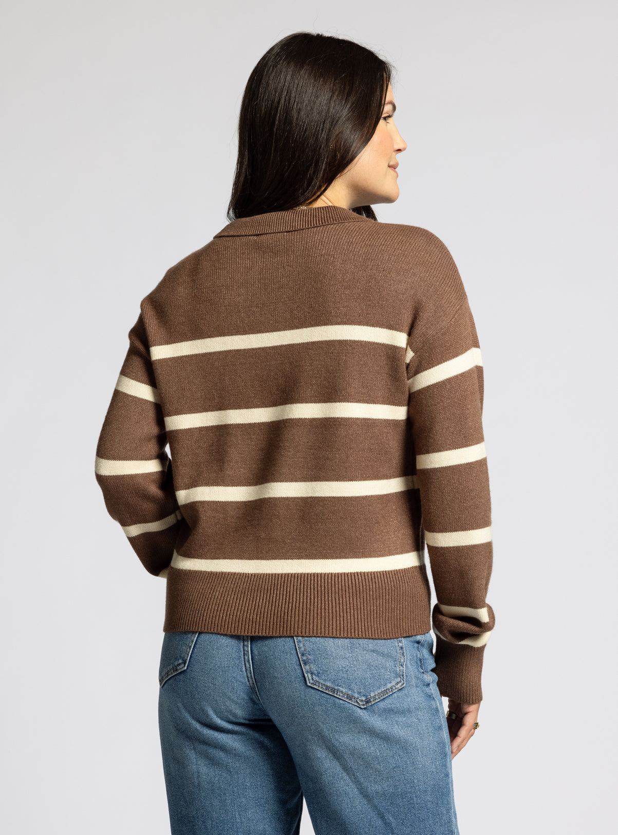 Lotus Stripe Sweater