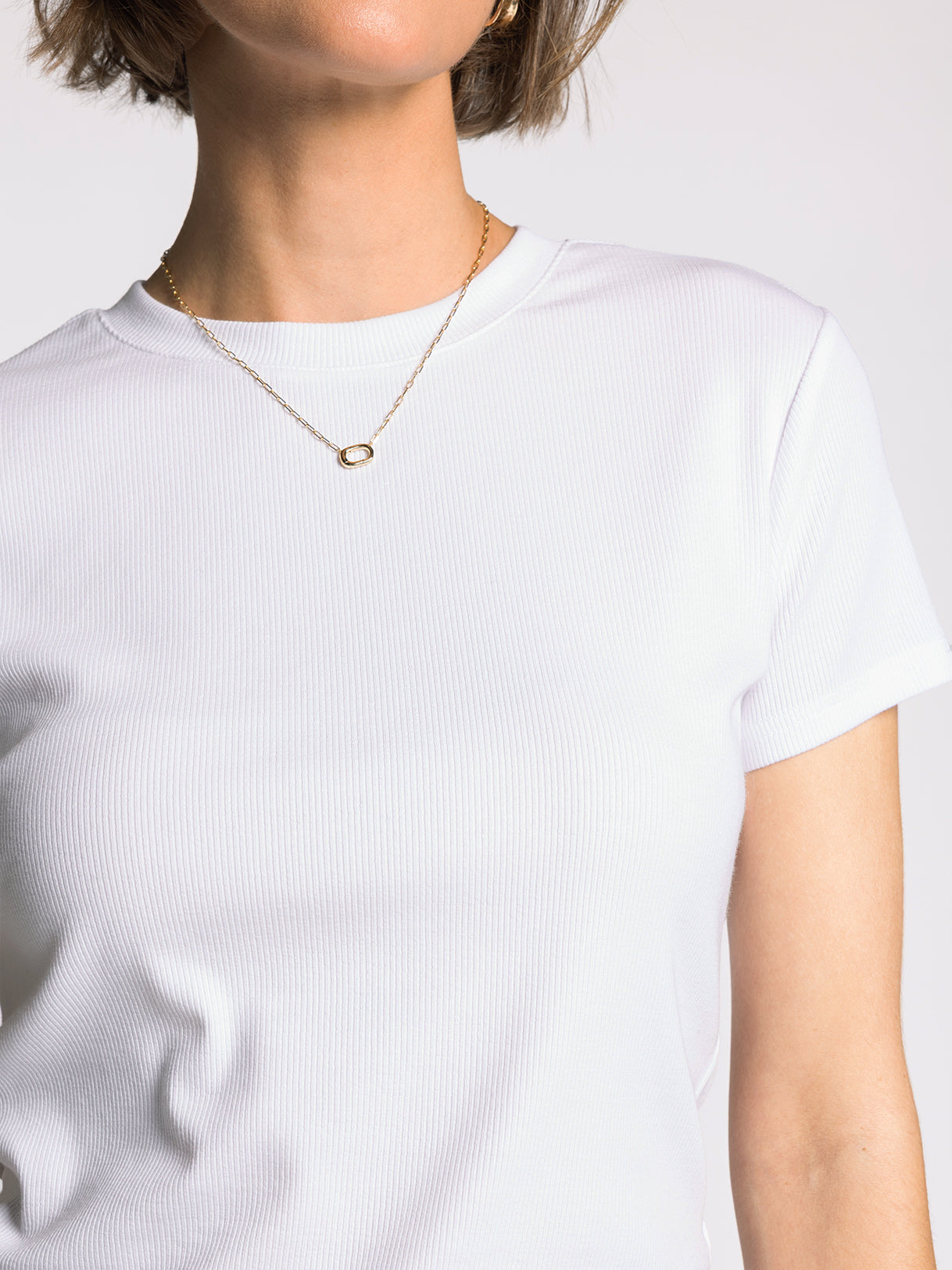 Ribbed Annie Tee