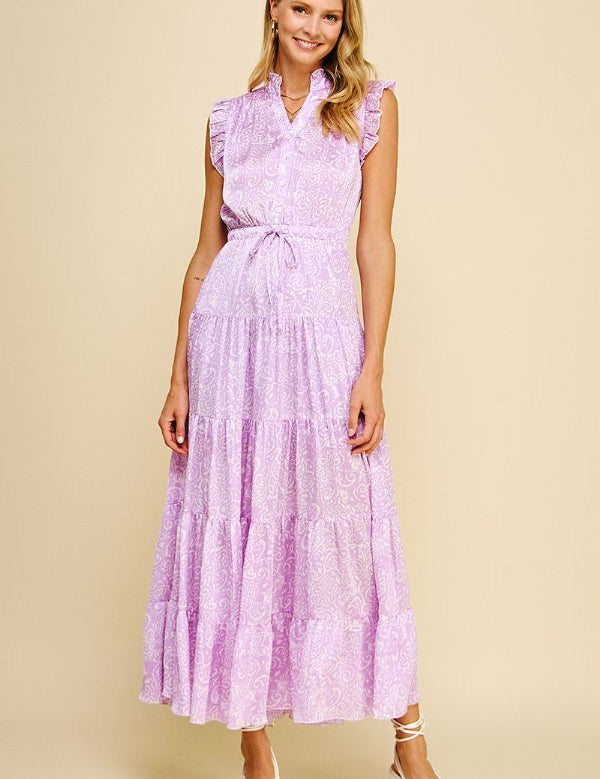 Legance Maxi Dress in Paisley - FINAL SALE