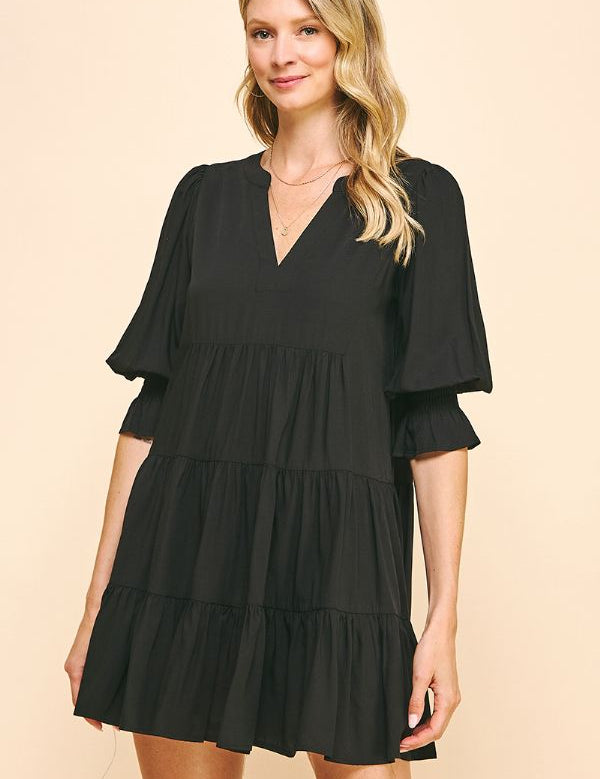 Tiered Mini Dress - FINAL SALE