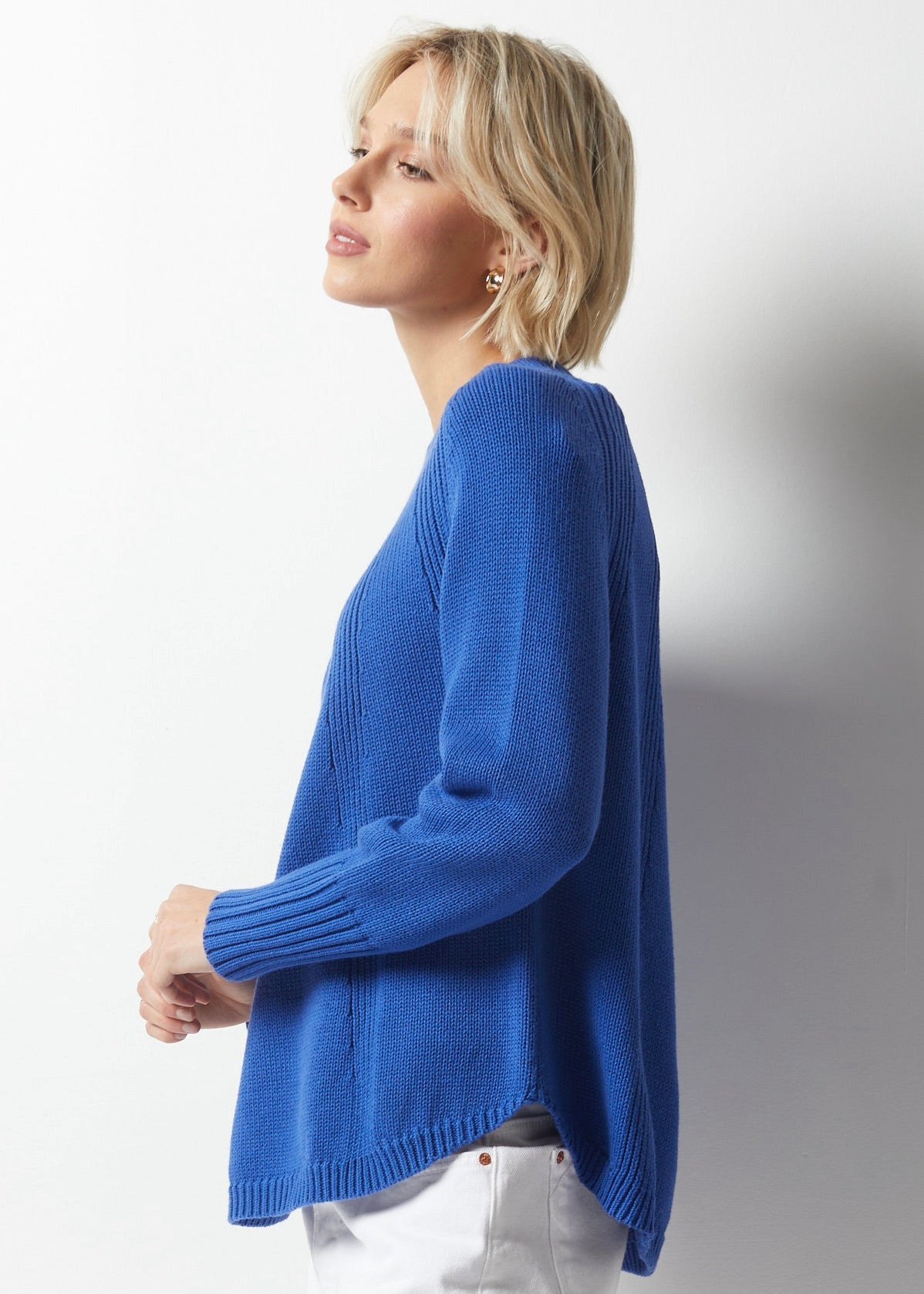 Zakat & Plover Mock Neck Sweater