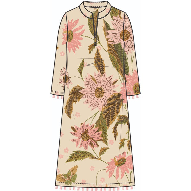 Spartina Nora Fringe Dress in Batik