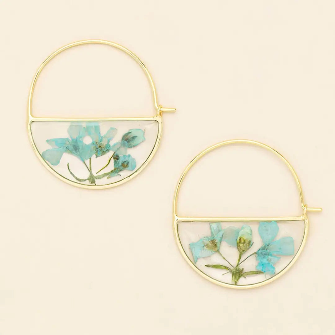 Scout Pressed Flower Earrings
