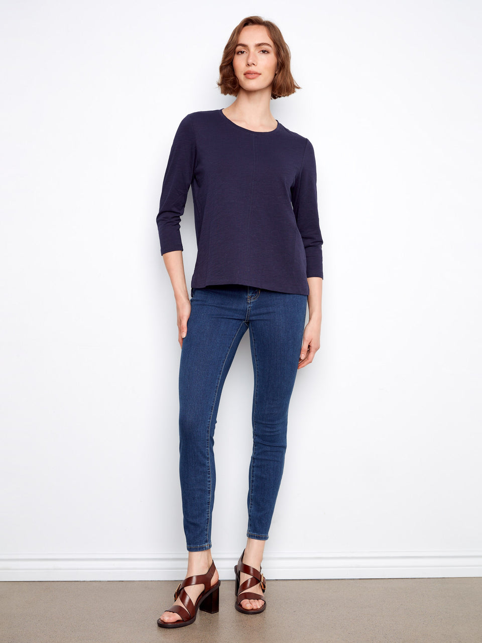 Organic Cotton 3/4 Sleeve by Charlie B