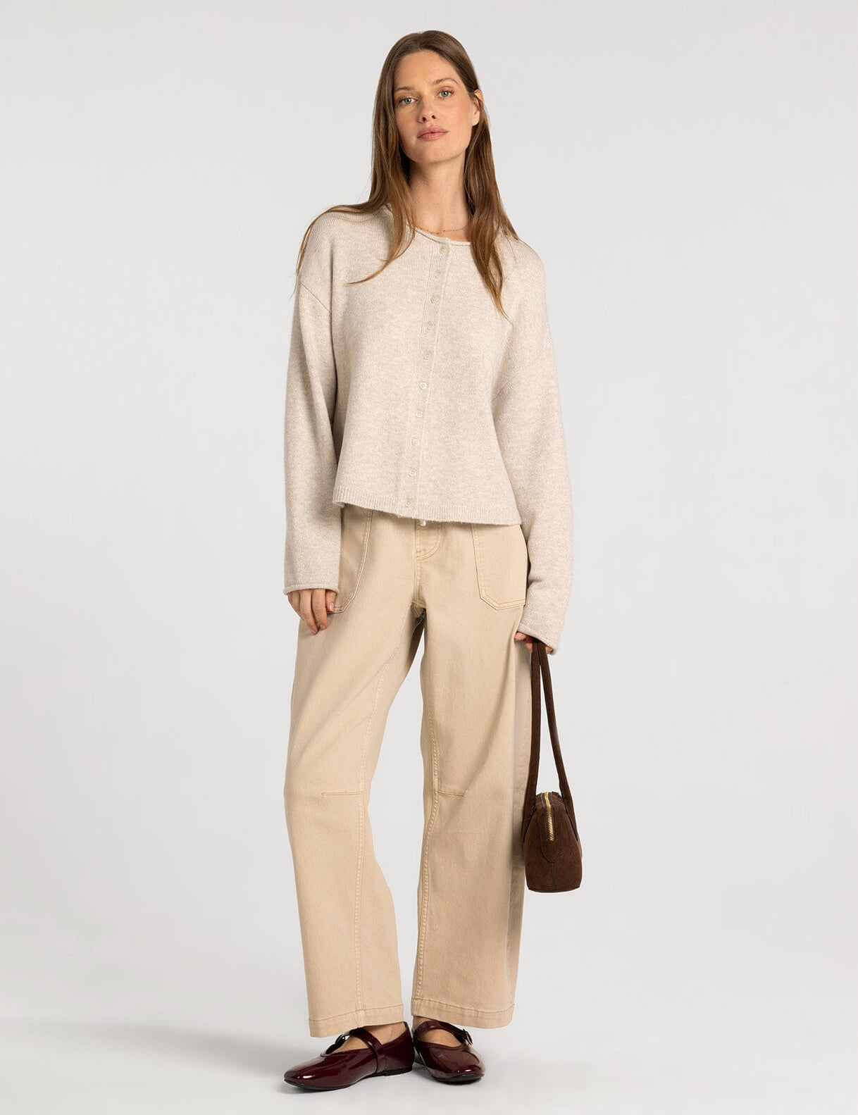Dover Button Front Cardigan