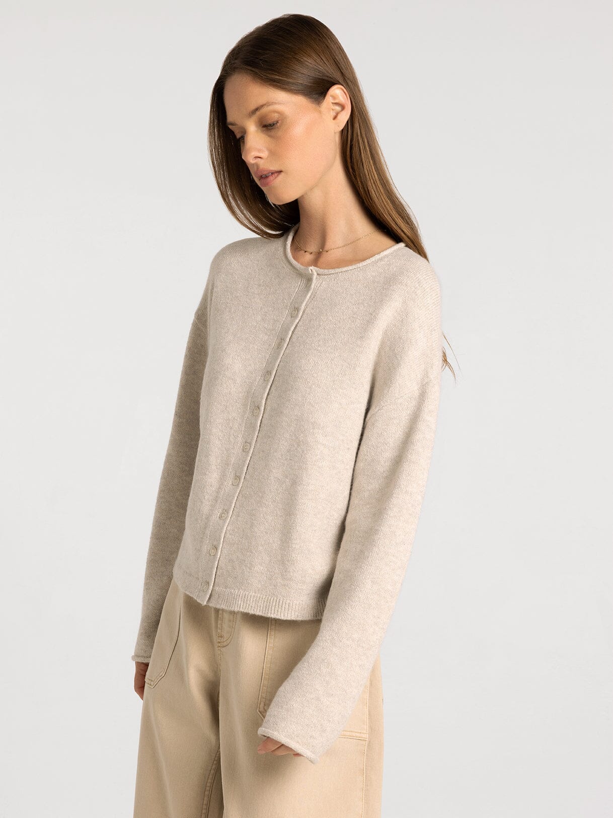 Dover Button Front Cardigan