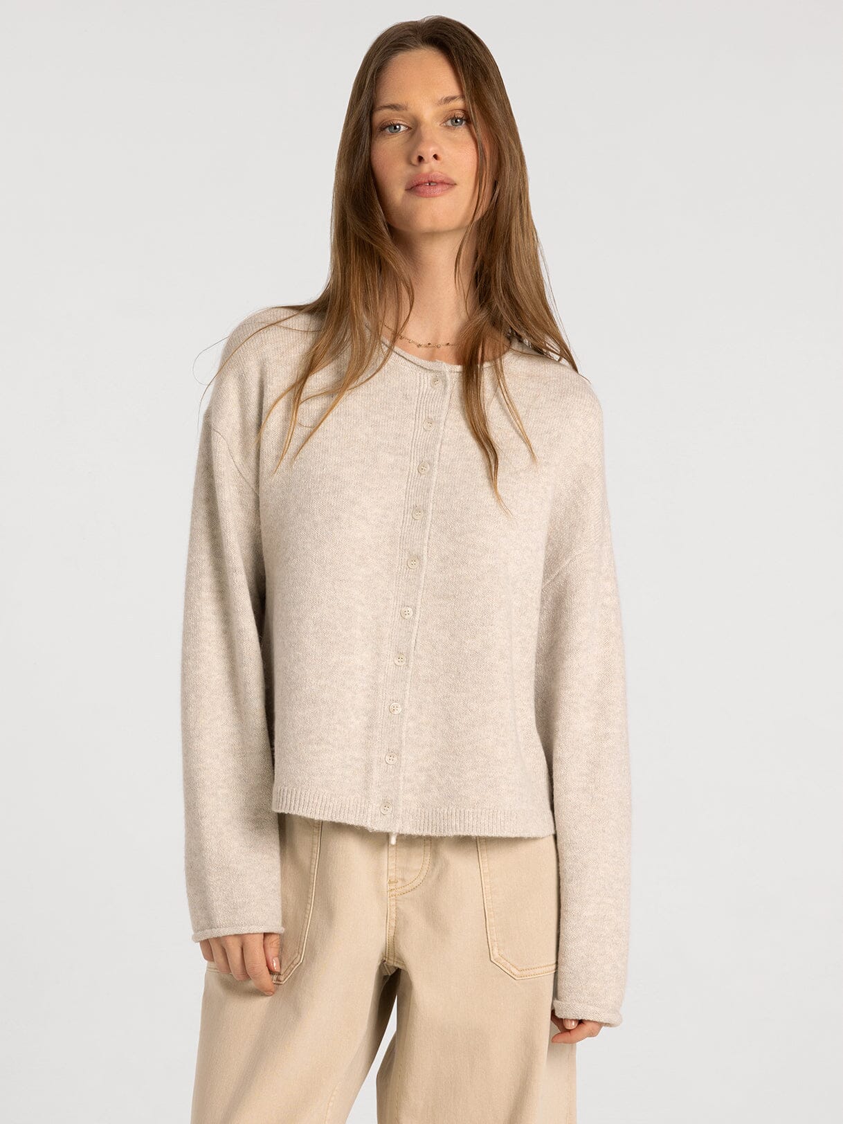 Dover Button Front Cardigan