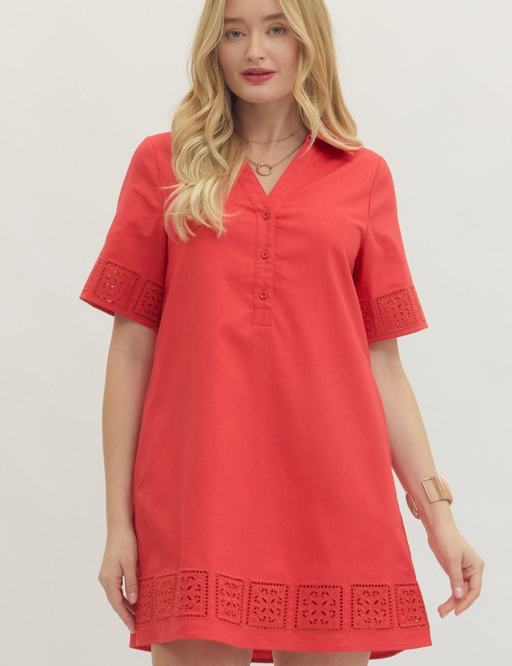 Rayna Short Sleeve Mini Dress