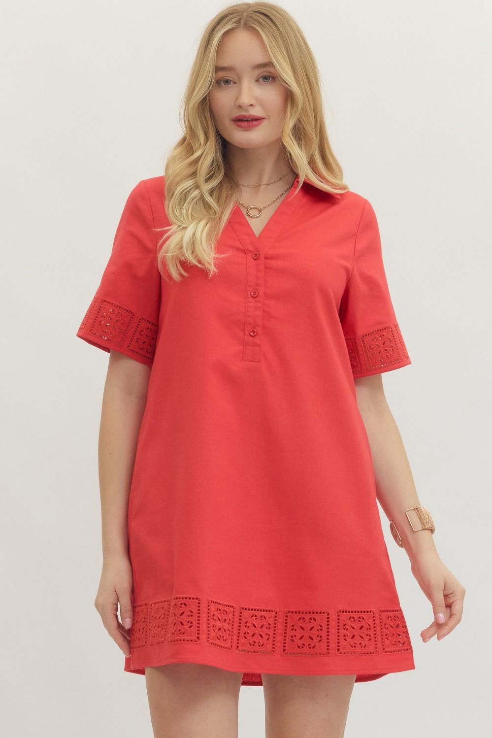 Rayna Short Sleeve Mini Dress