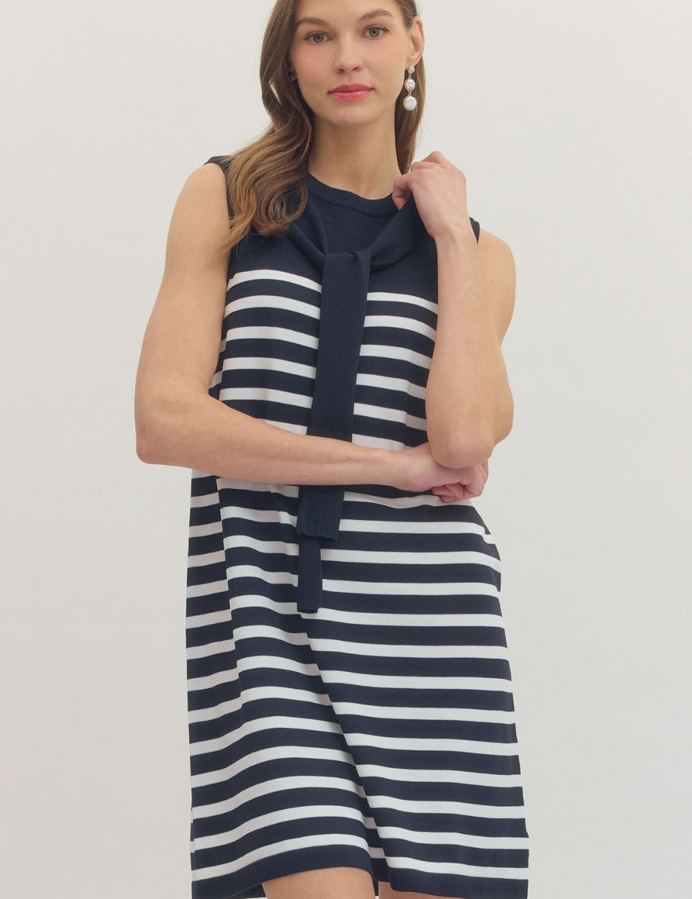 Noeli Nautical Stripe Dress