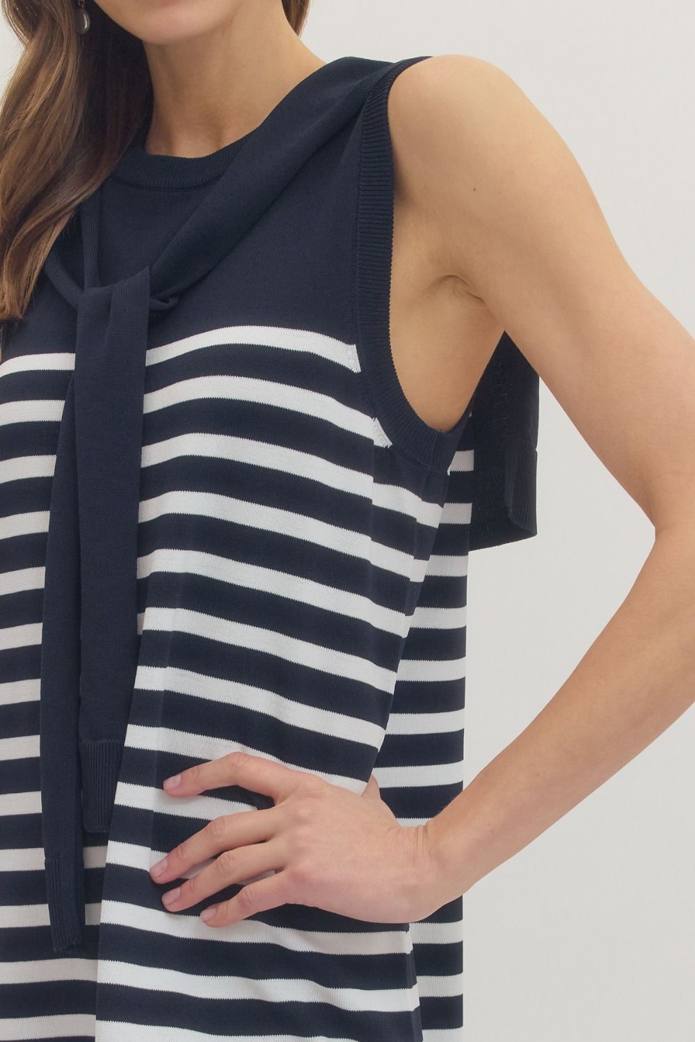 Noeli Nautical Stripe Dress