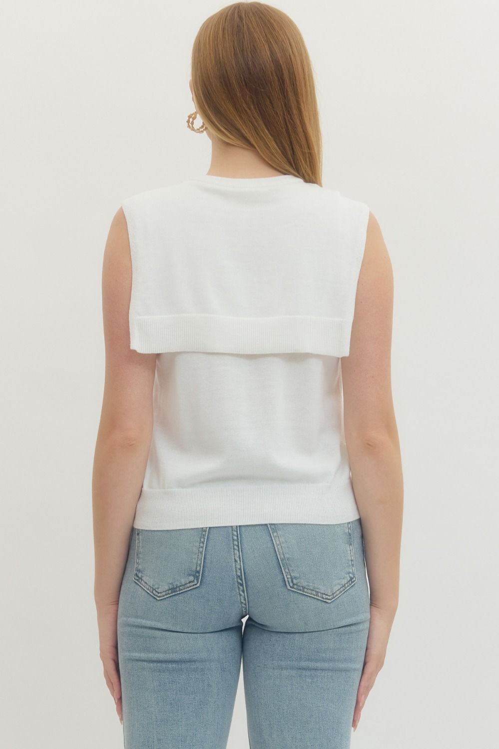 Preston Sweater with Tie Scarf