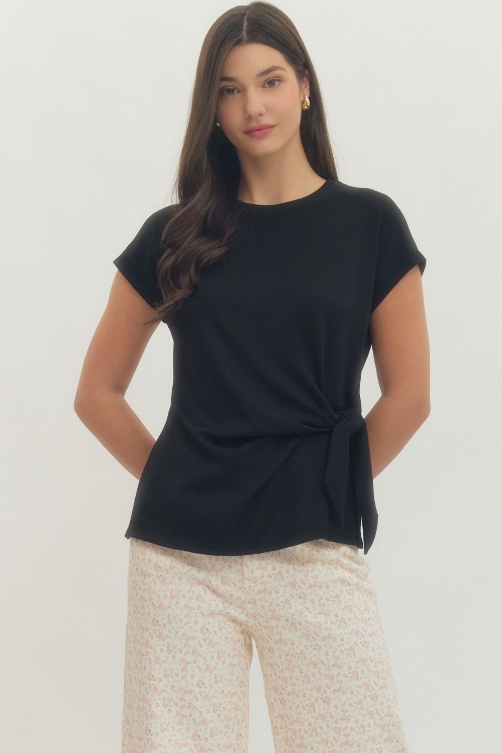 Claudia Side Tie Top