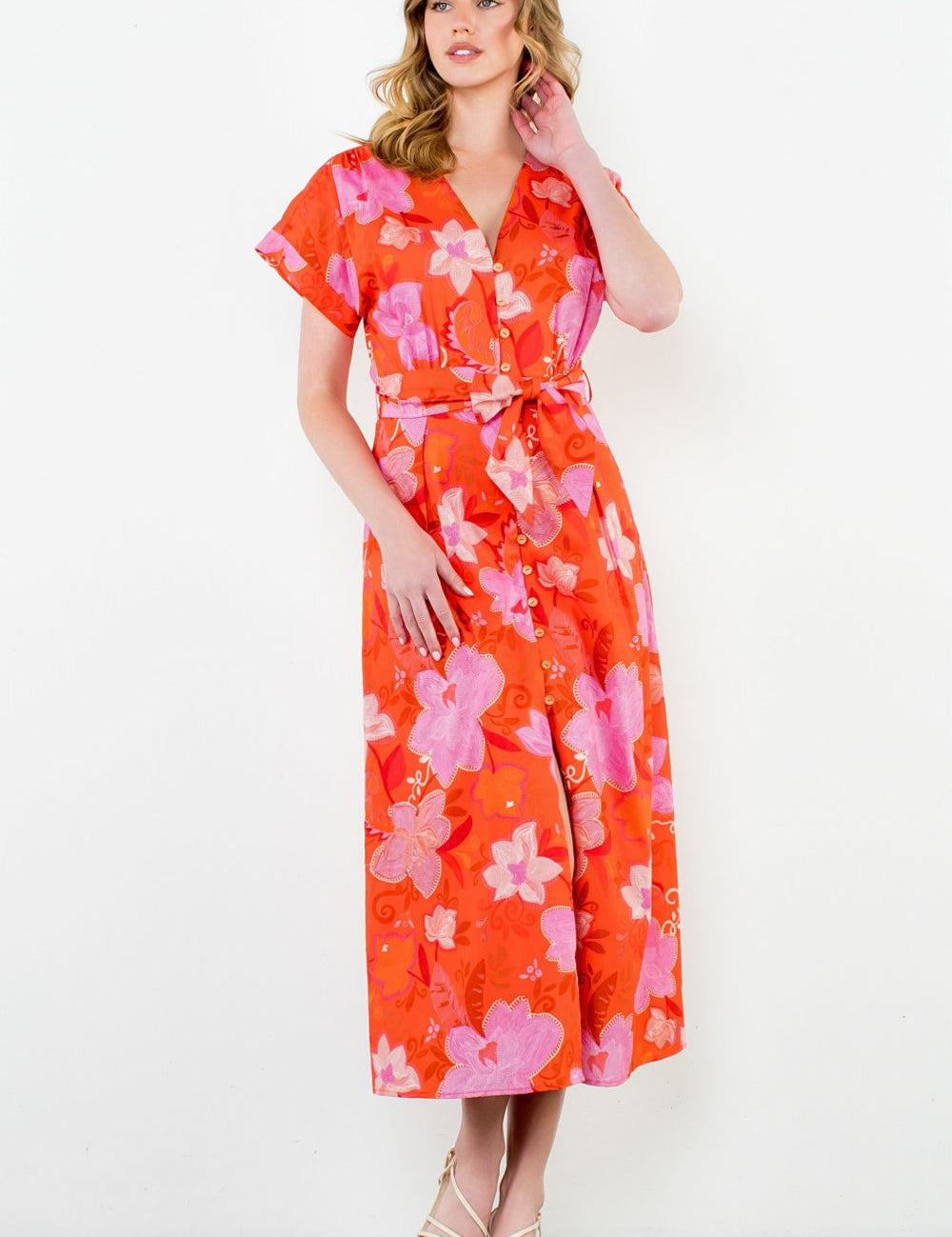 Floral Maxi Dress by THML - FINAL SALE