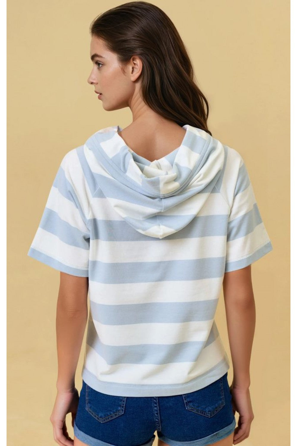 Sugar & Spice Striped Rugby Style Top
