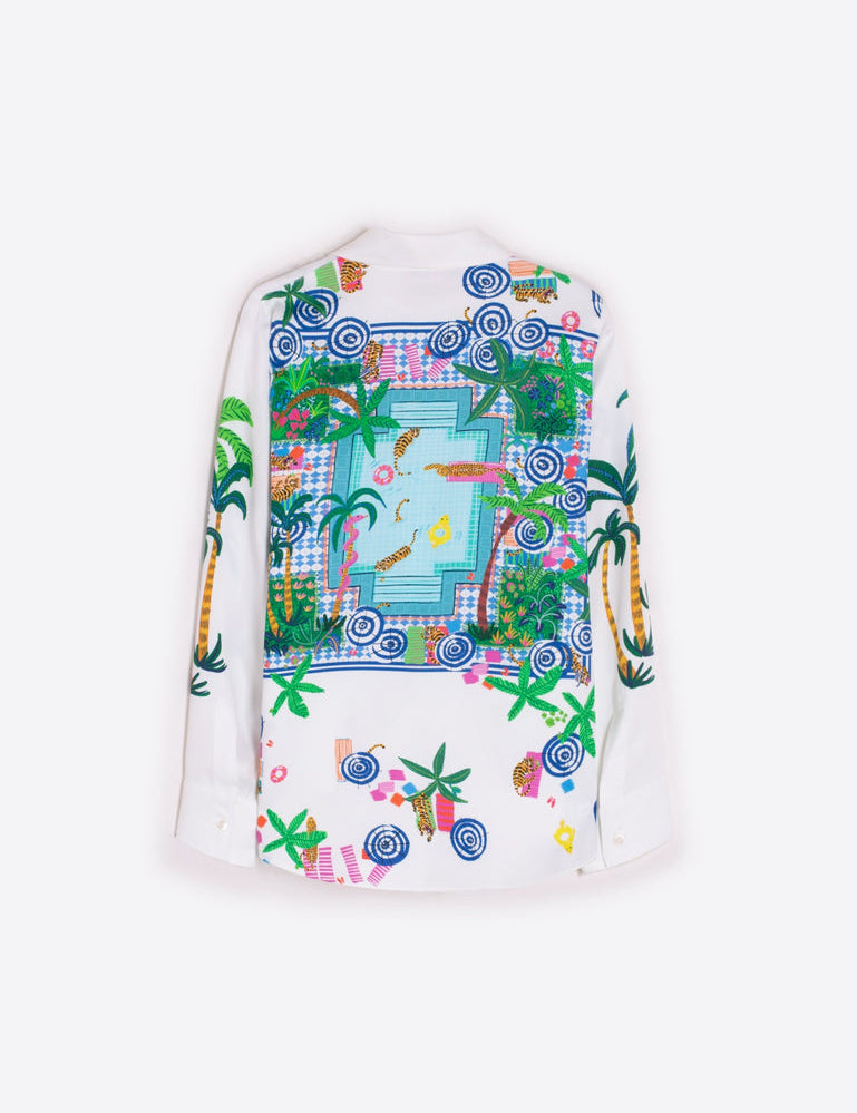 Villagallo Tiger Swim Blouse