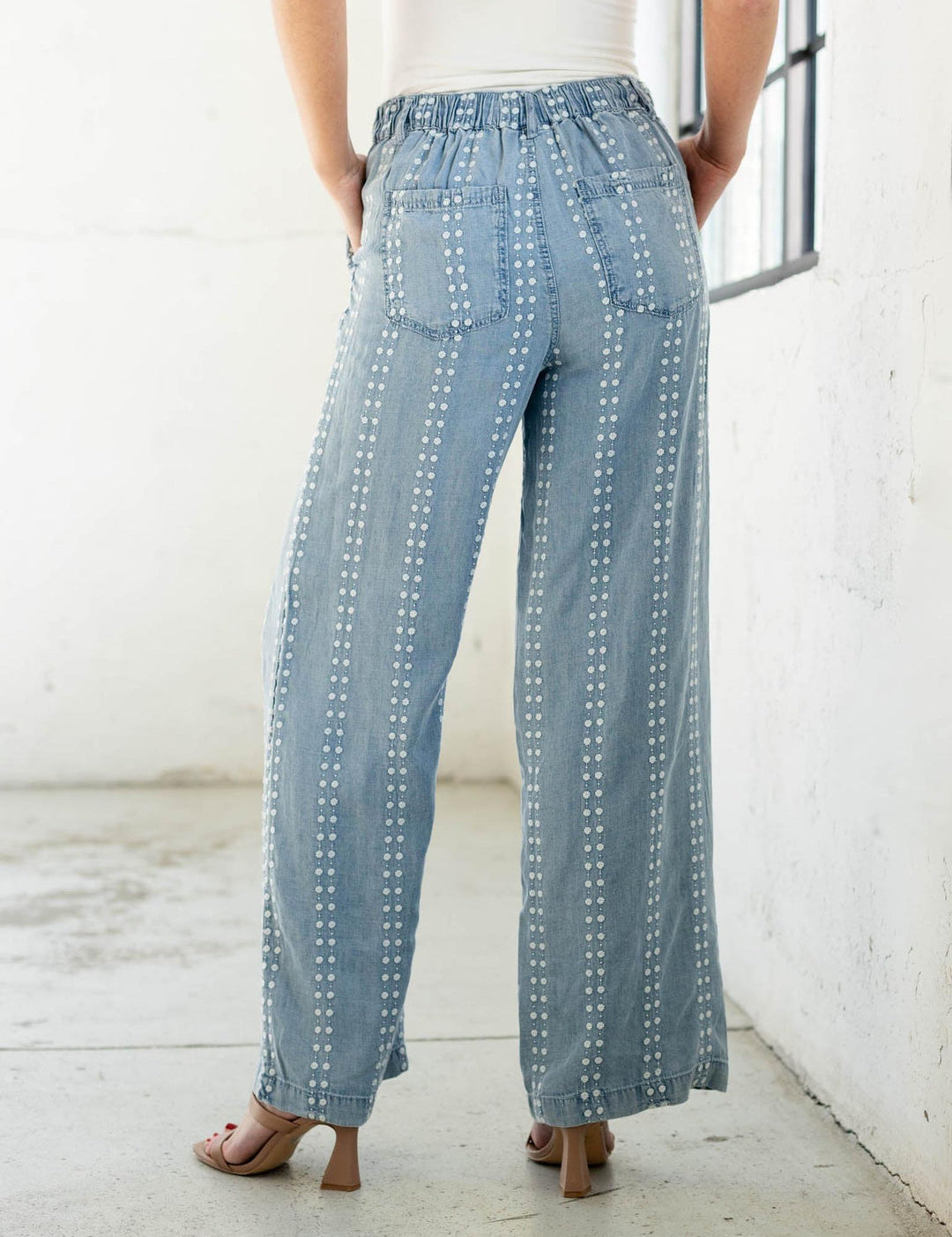 Natalia Embroidered Bottoms
