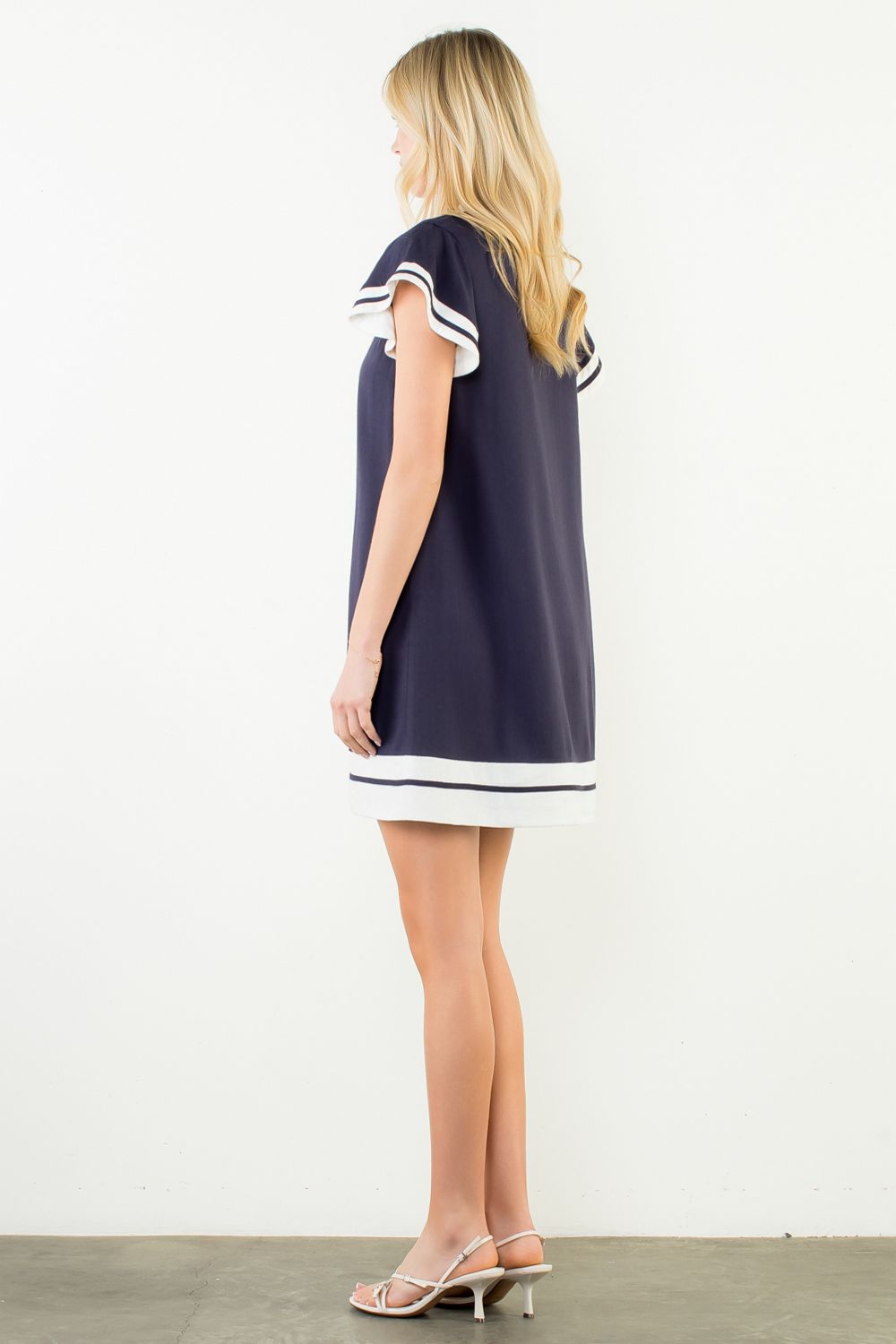 Nautical Blues Summer Dress