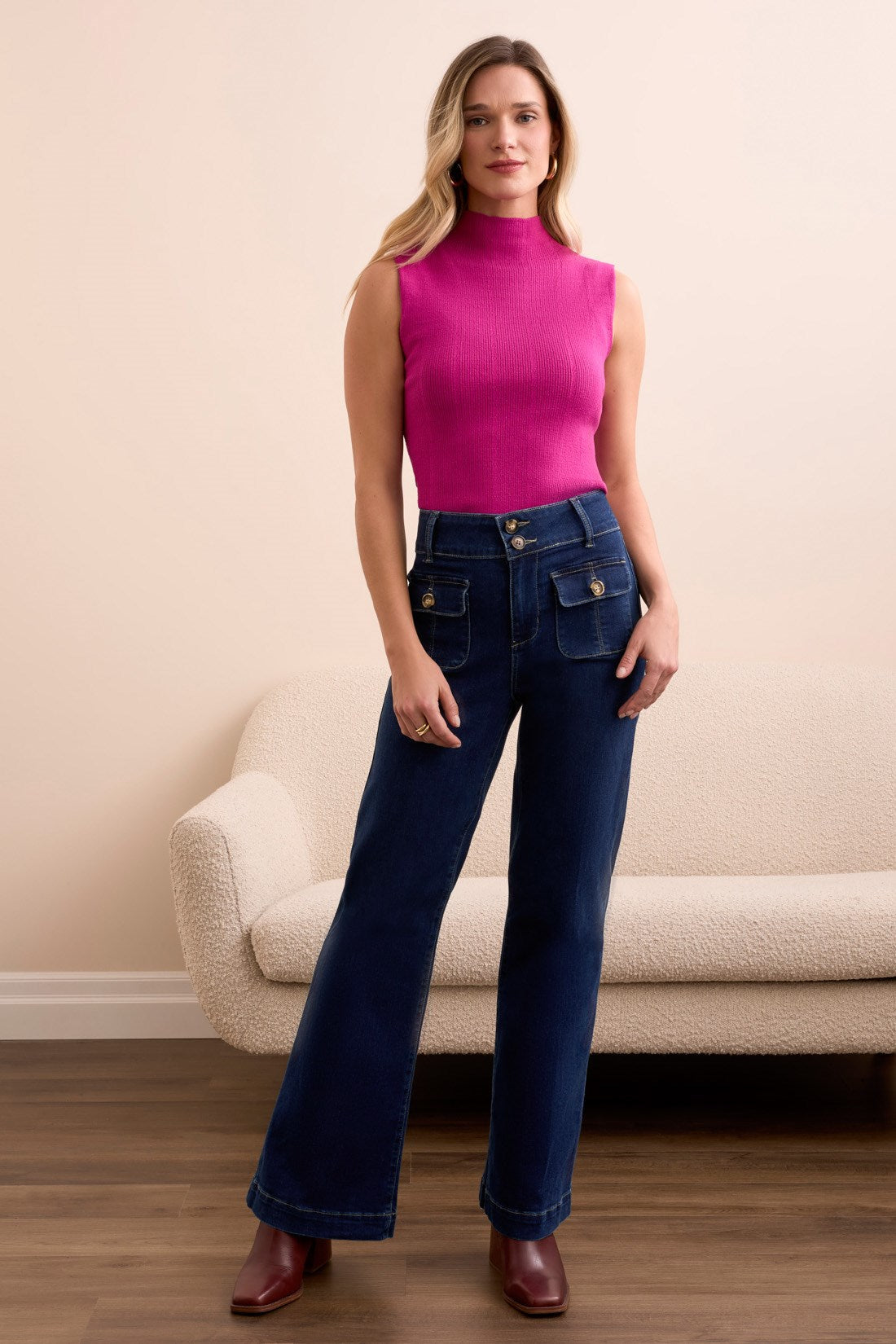 Brooke Trouser Jeans by Tribal Fashion