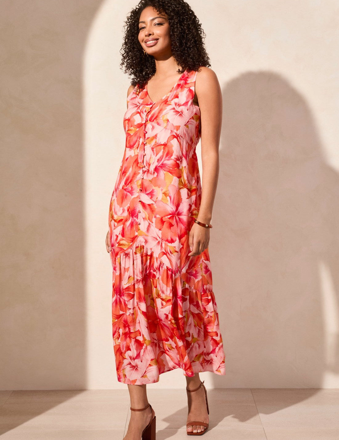 Fiona Jacquard Maxi Dress