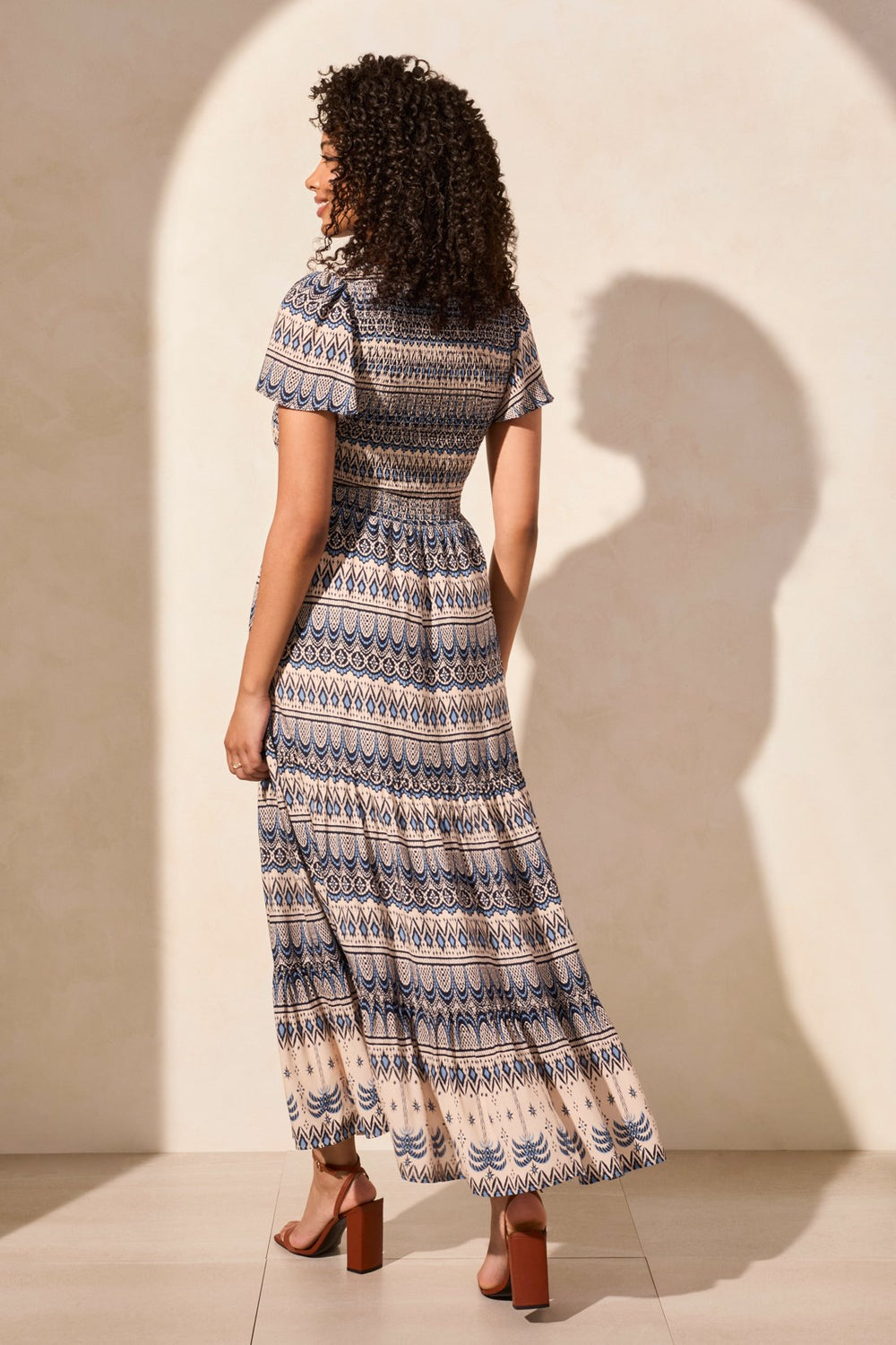 Ruched Top Maxi Dress by Tribal