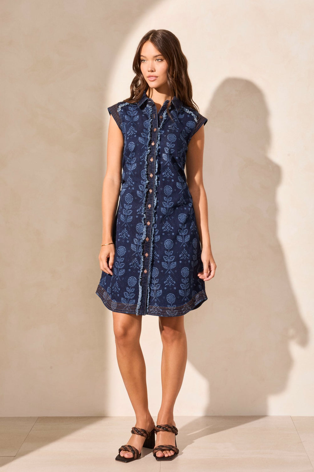 Denim Shirt Dress by Tribal