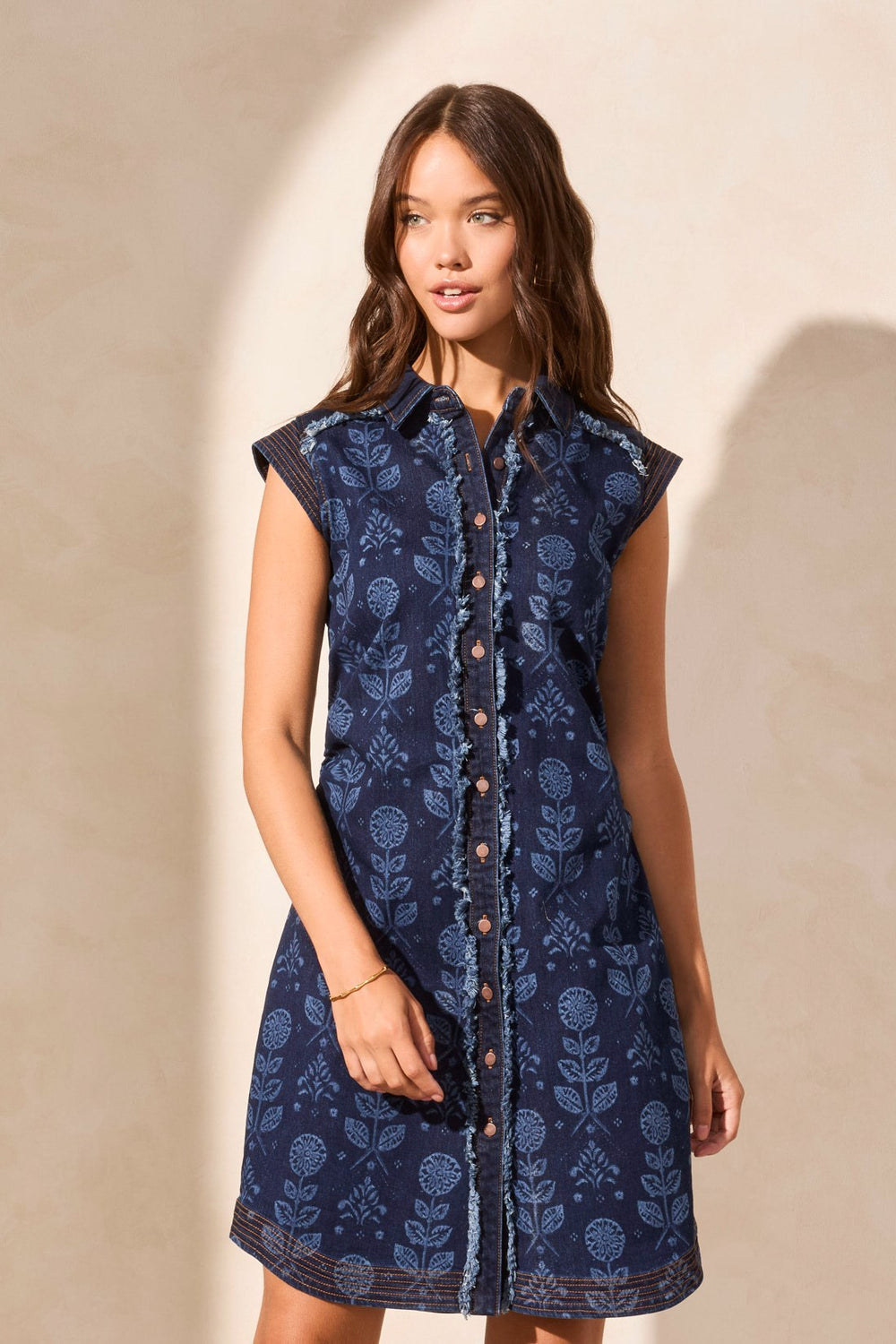 Denim Shirt Dress by Tribal