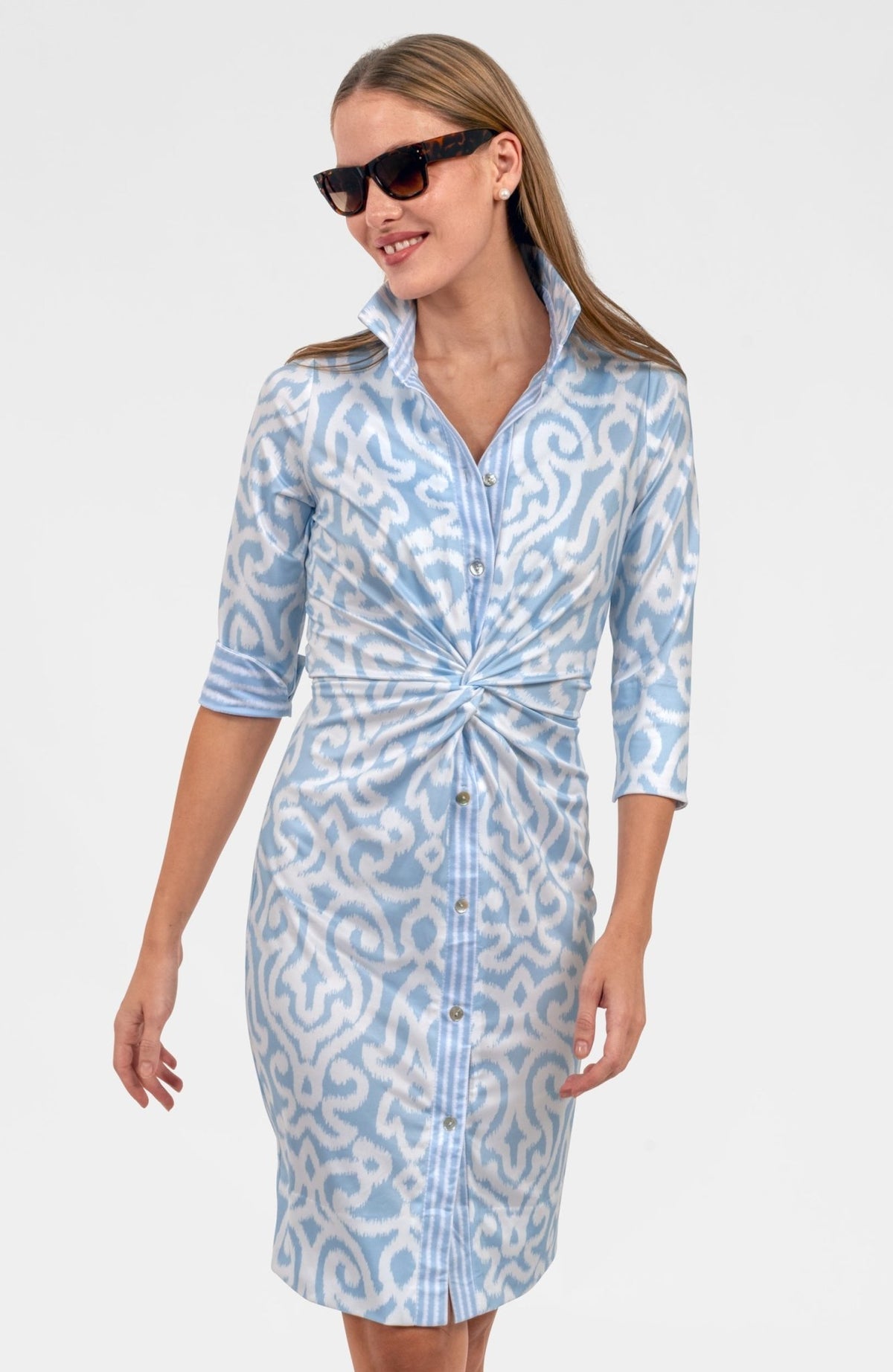 Gretchen Scott Twist & Shout Dress - Arabesque