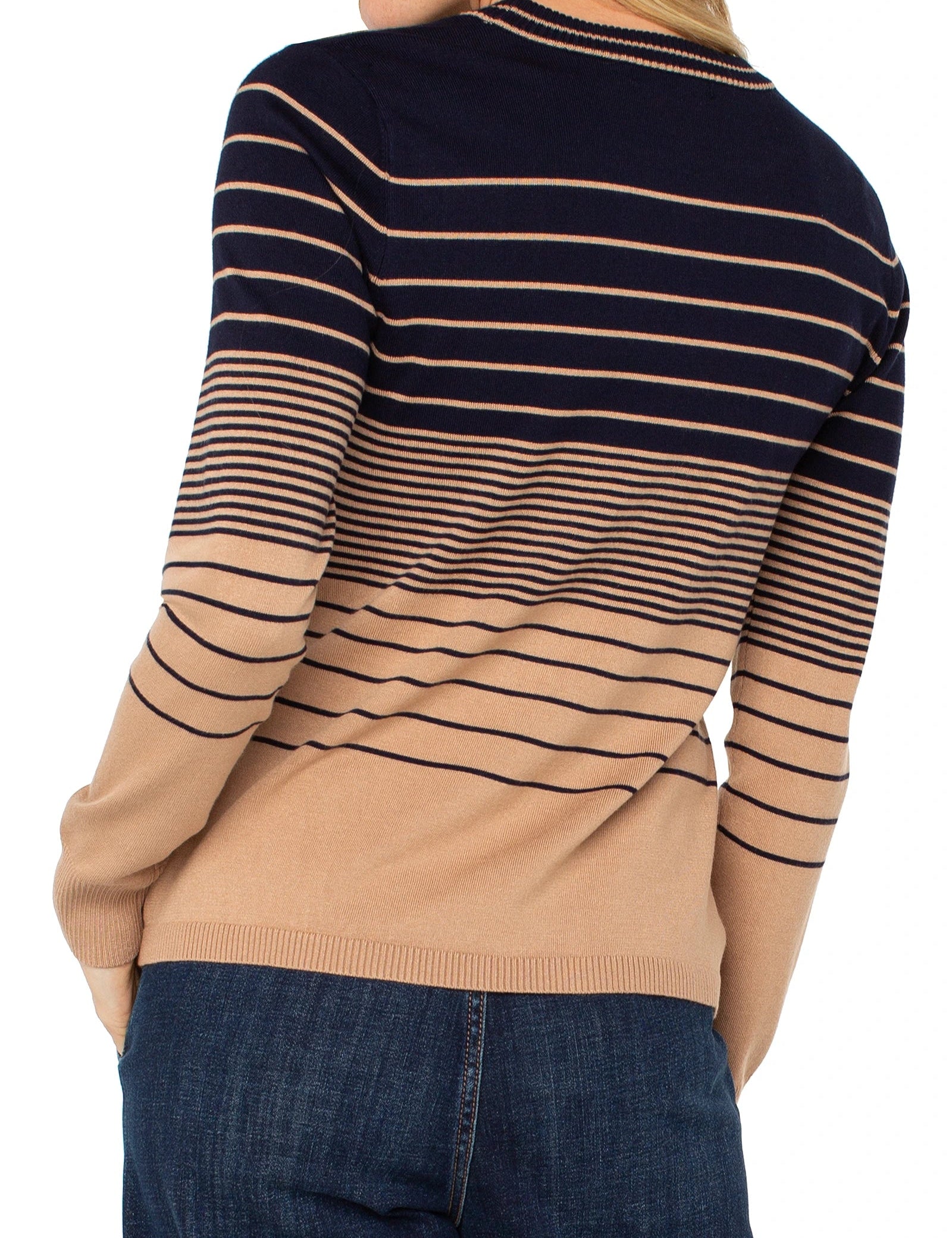 Audrey Stripe Sweater by Liverpool - FINAL SALE