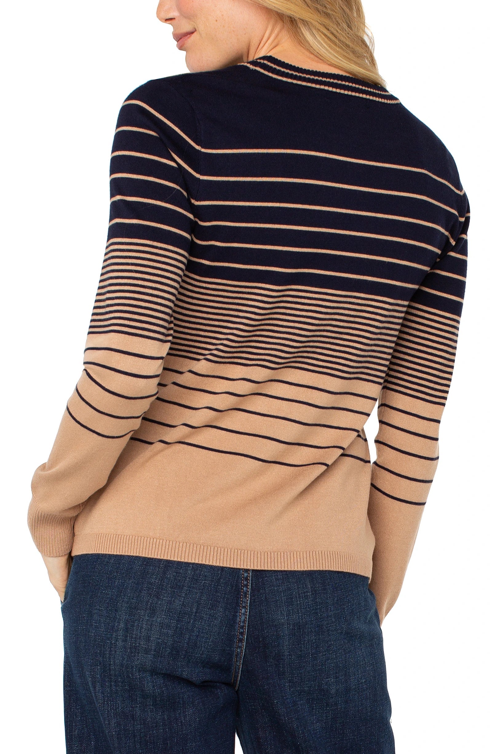 Audrey Stripe Sweater by Liverpool
