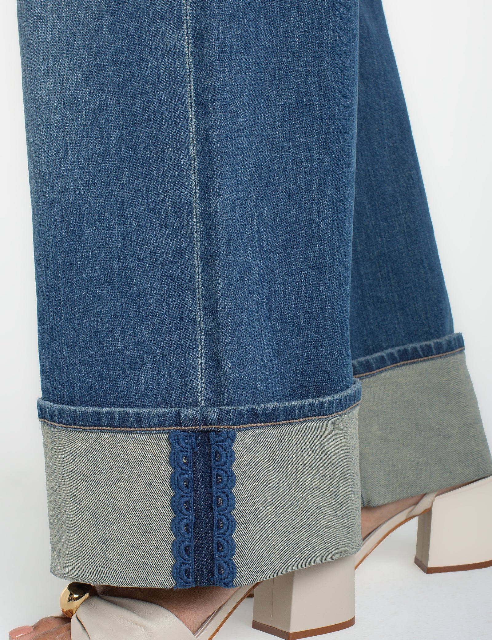 Morgan Cuffed Denim